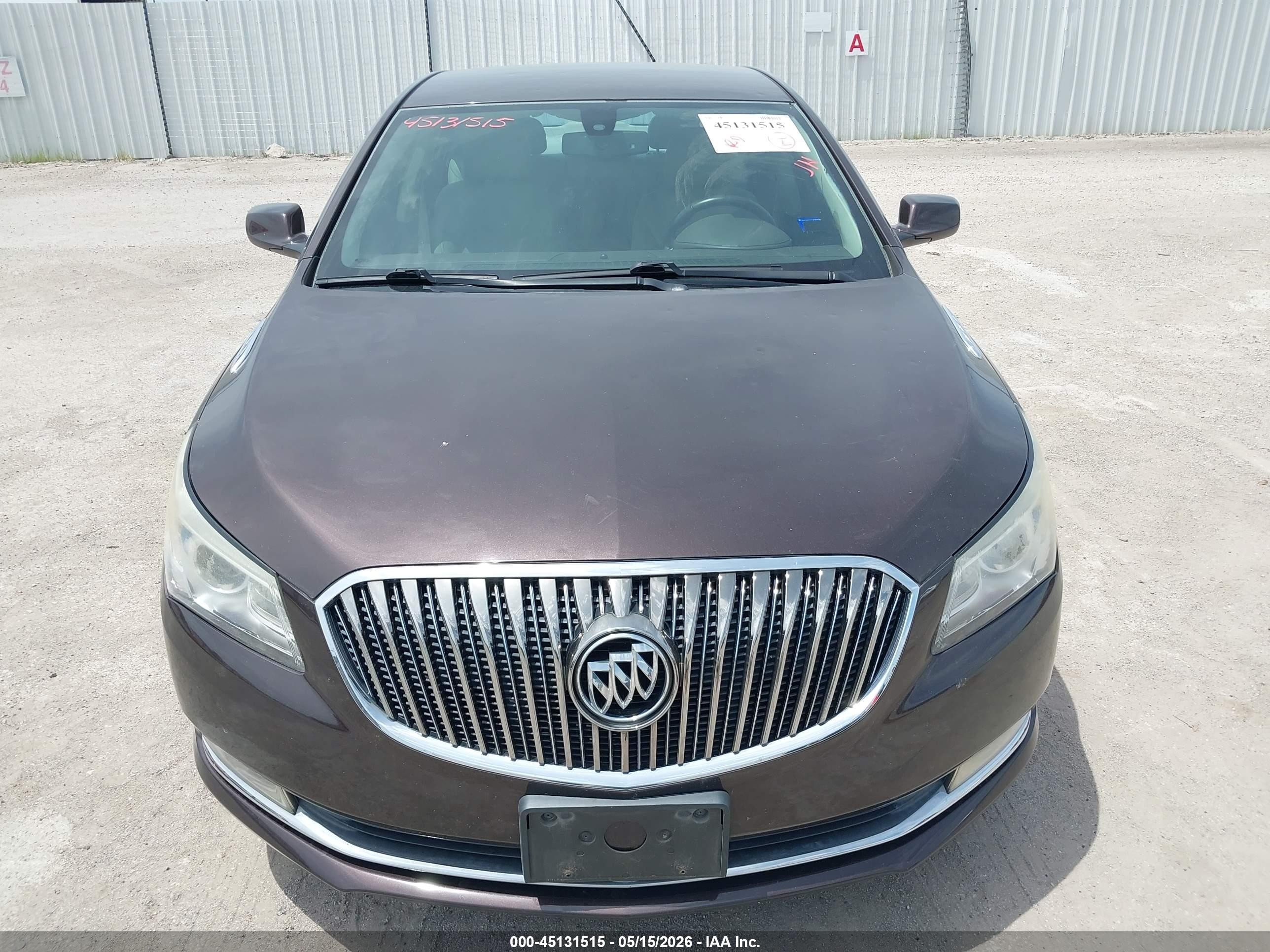 2015 Buick Lacrosse   Brown vin: 1G4GA5G35FF182918