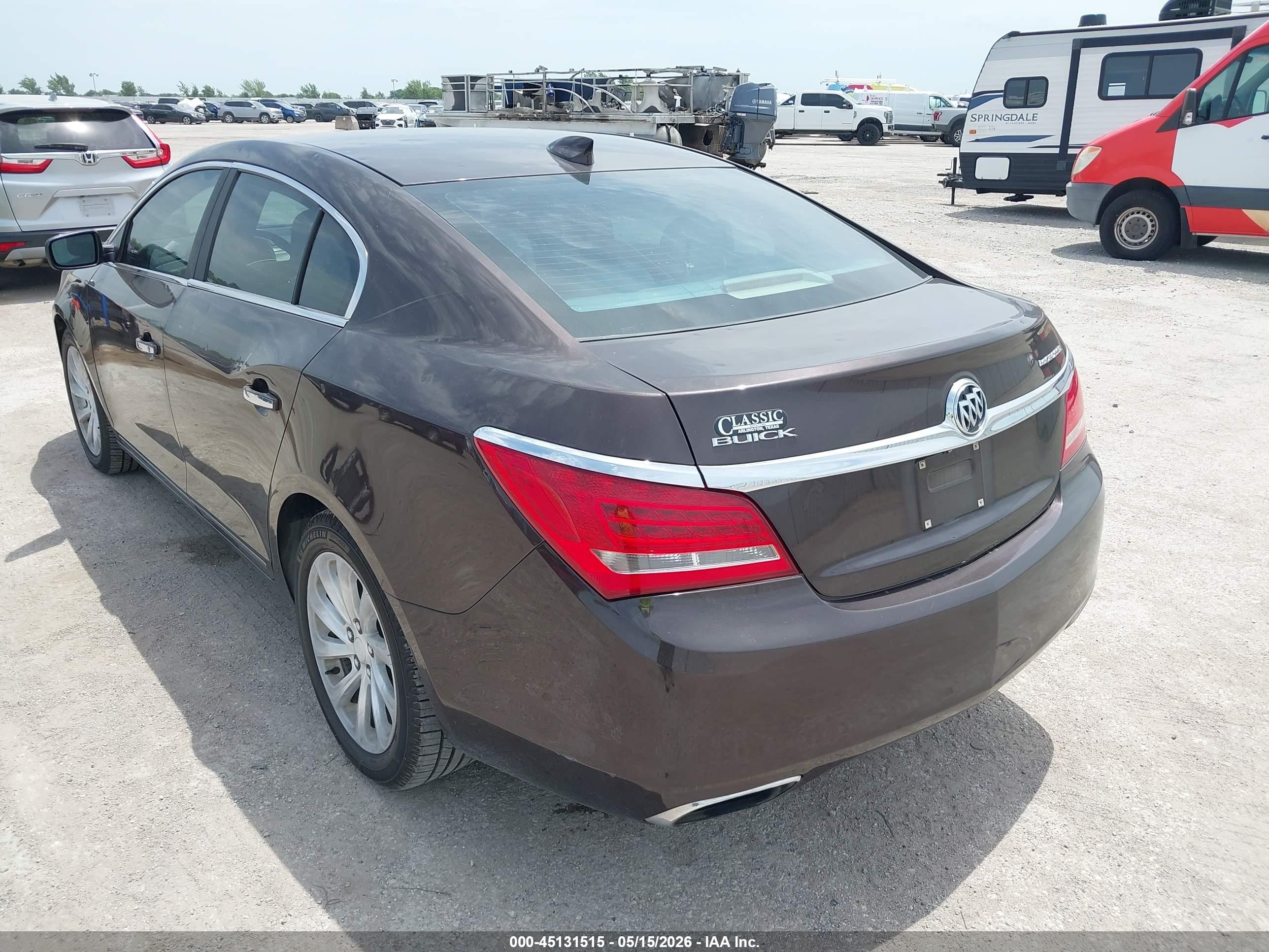2015 Buick Lacrosse   Brown vin: 1G4GA5G35FF182918