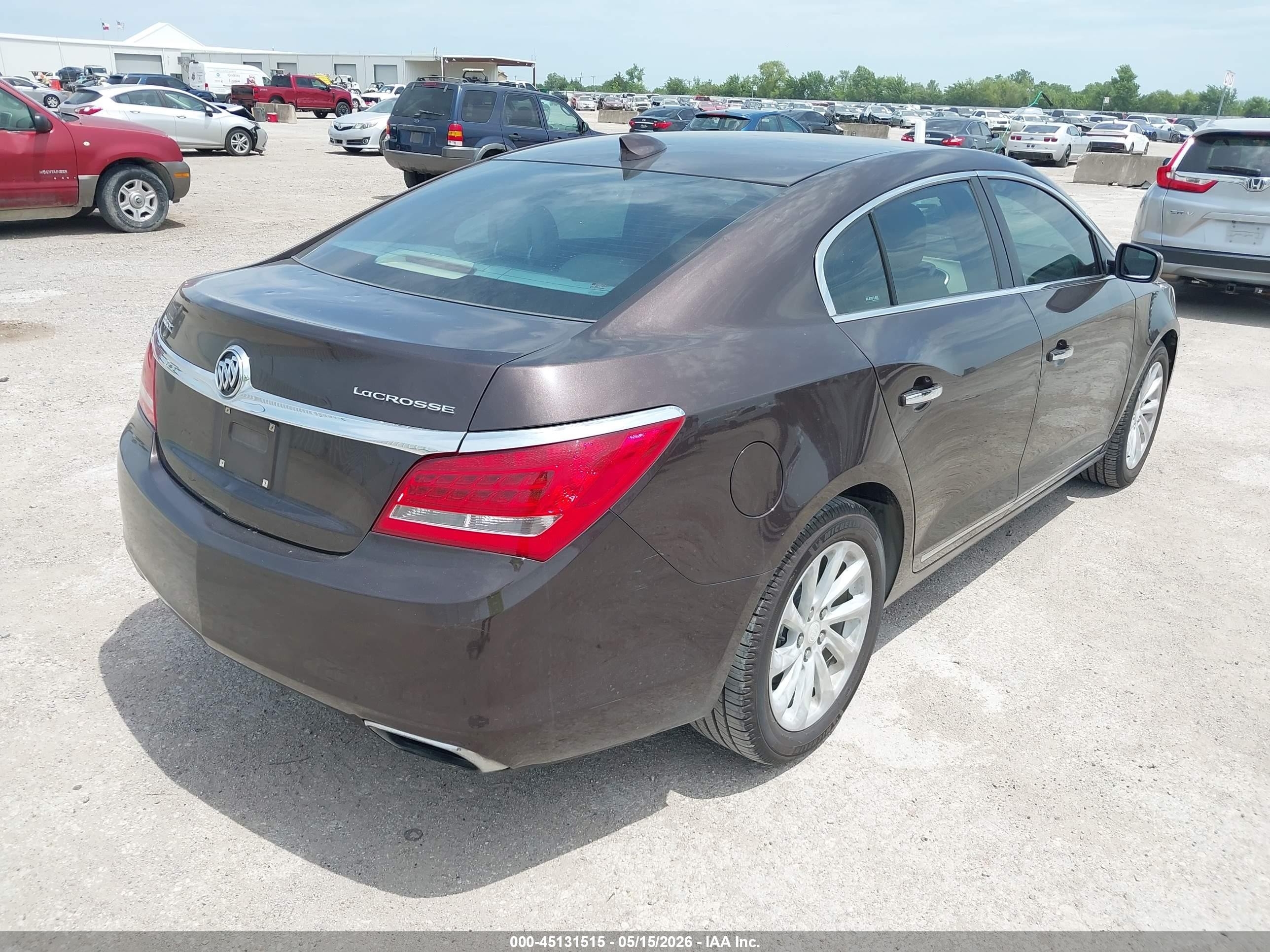 2015 Buick Lacrosse   Brown vin: 1G4GA5G35FF182918