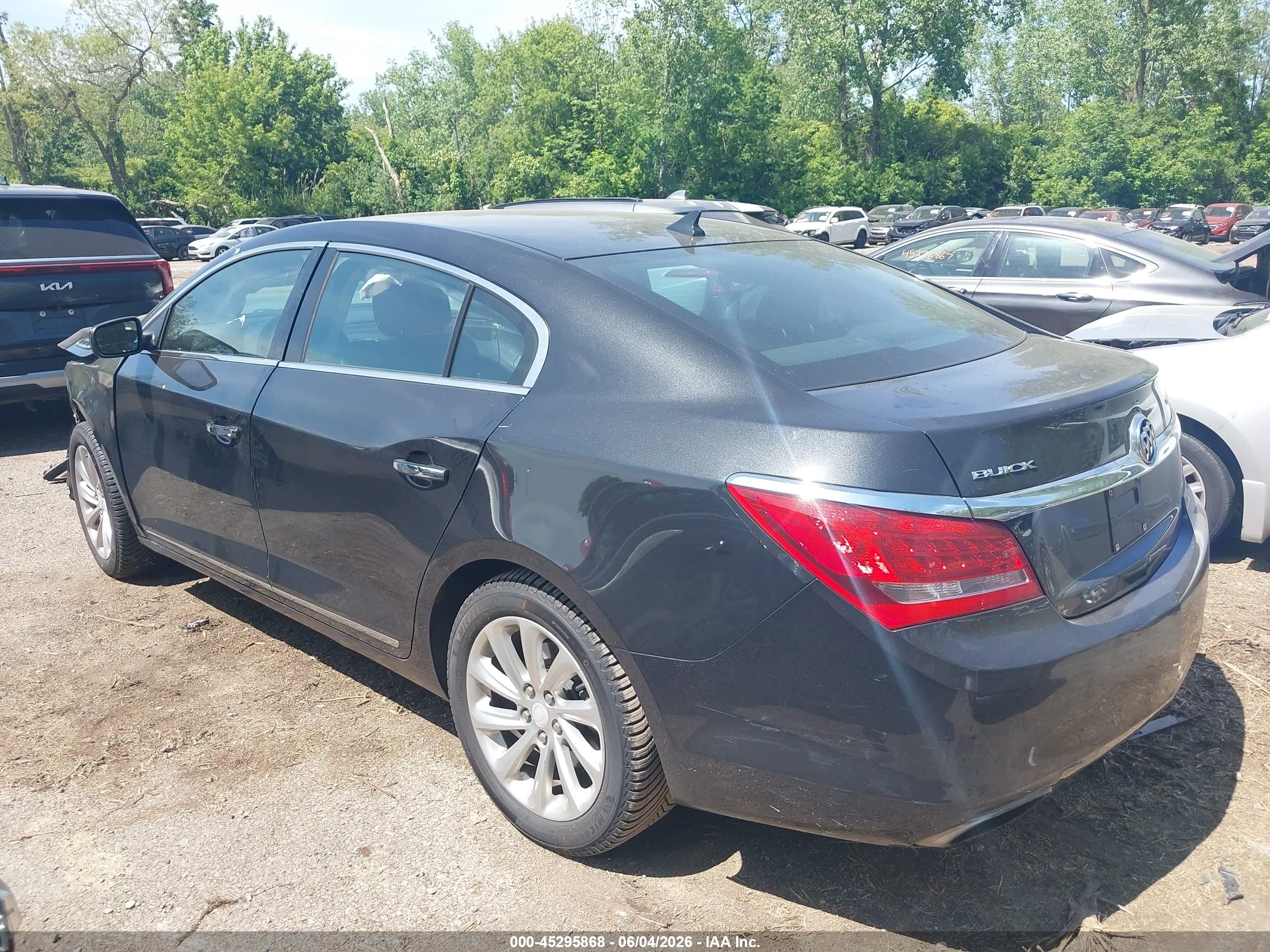 2014 Buick Lacrosse   Gray vin: 1G4GA5G36EF138120