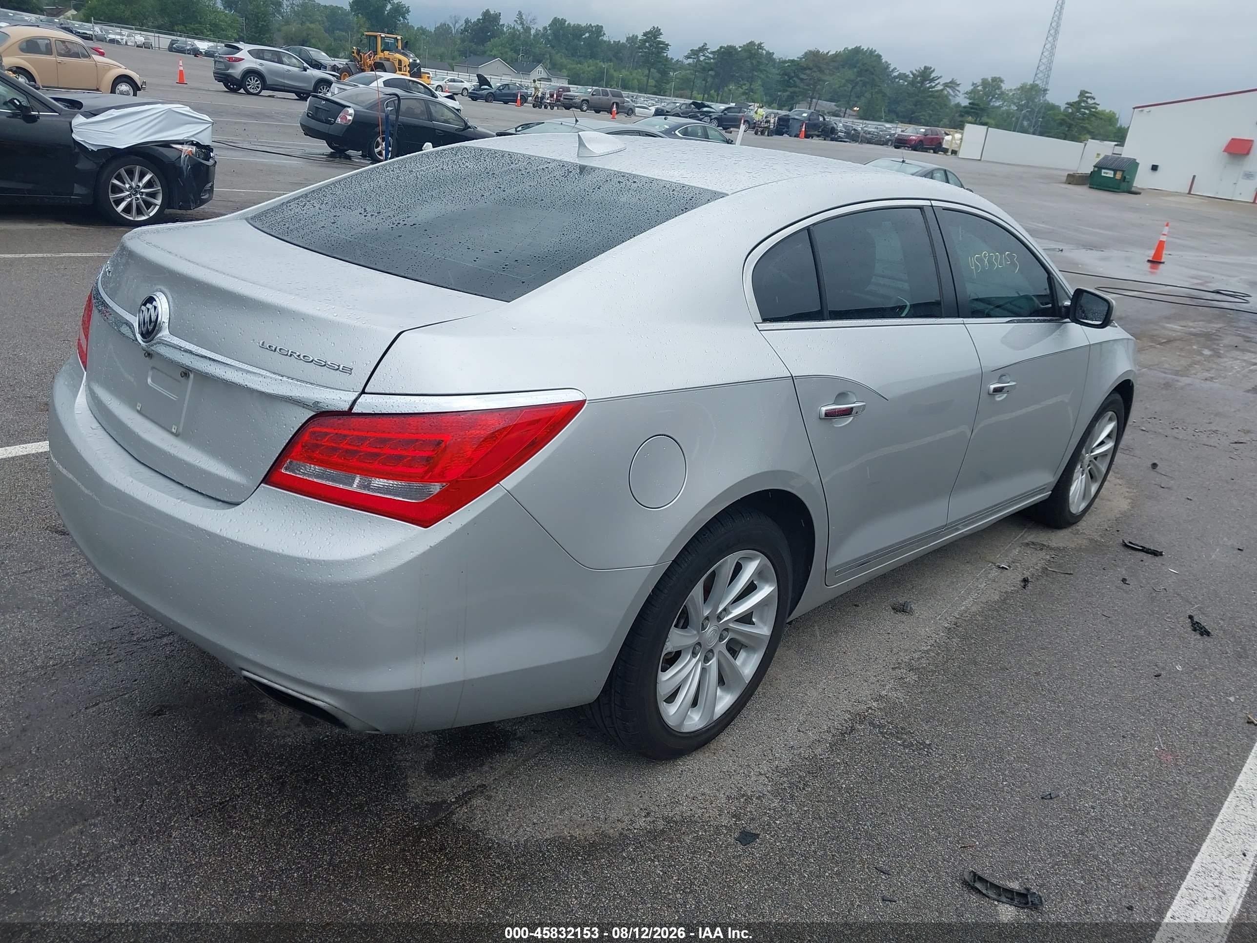 2015 Buick Lacrosse   Silver vin: 1G4GA5G36FF154075