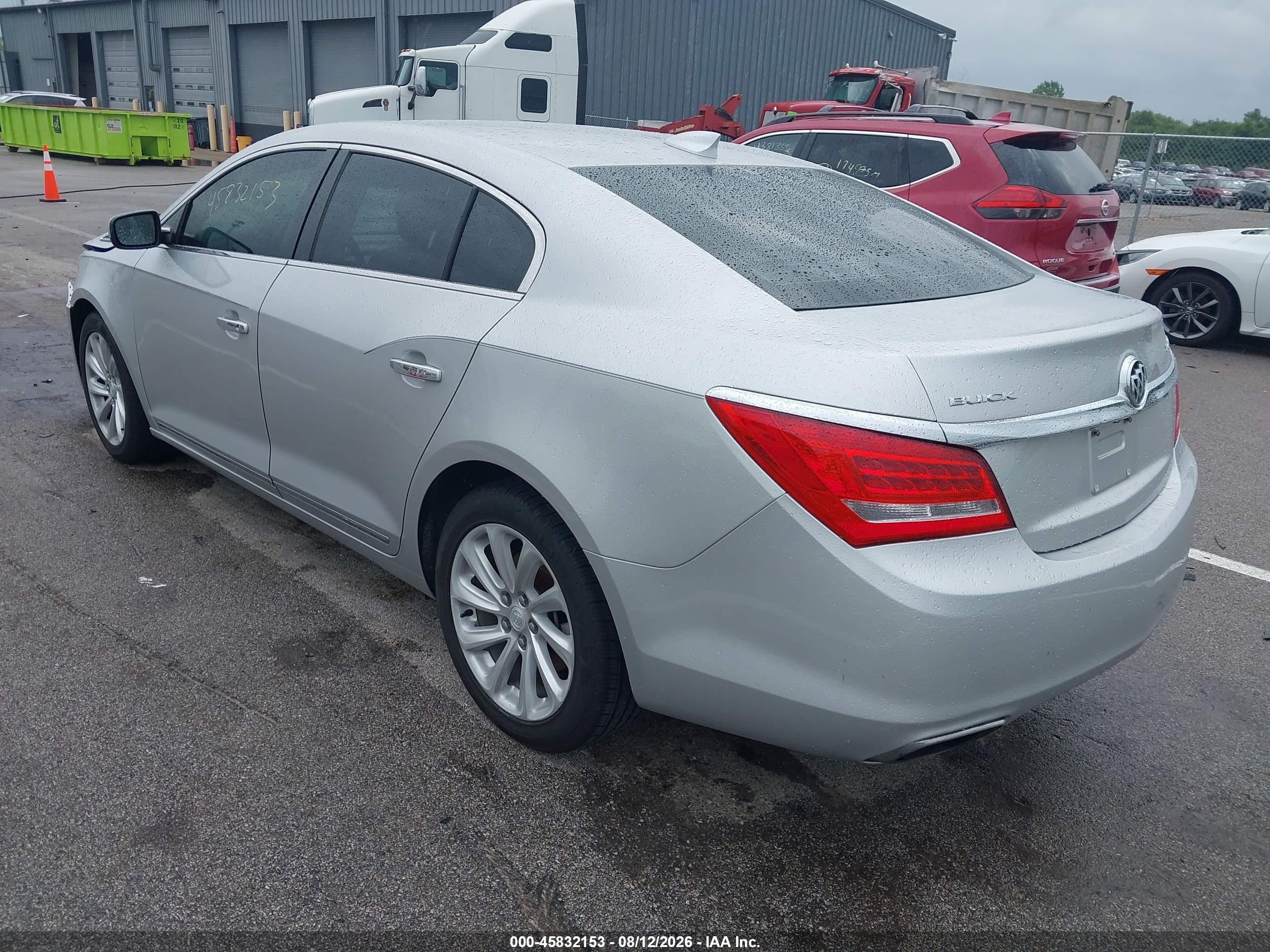 2015 Buick Lacrosse   Silver vin: 1G4GA5G36FF154075