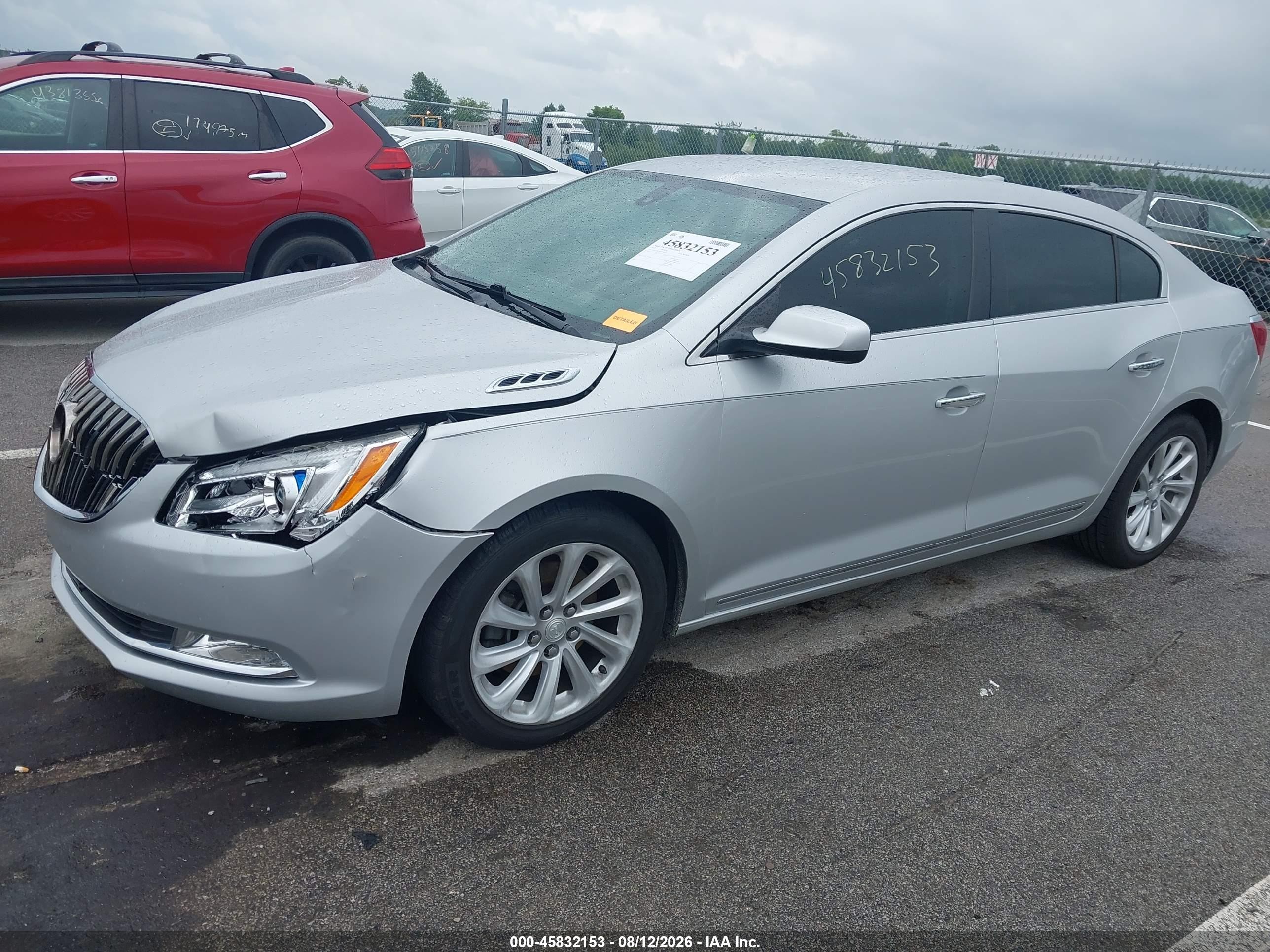 2015 Buick Lacrosse   Silver vin: 1G4GA5G36FF154075