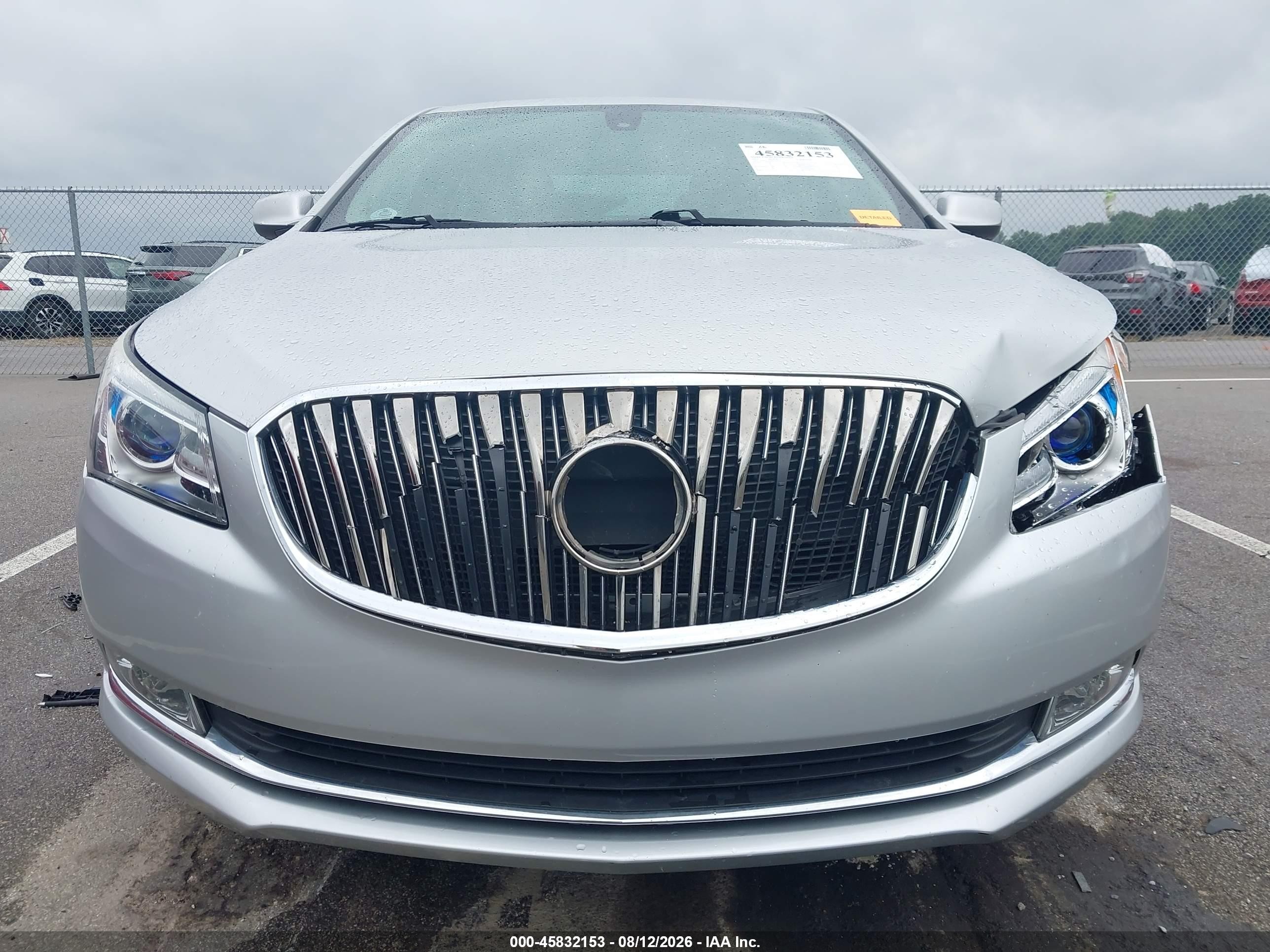 2015 Buick Lacrosse   Silver vin: 1G4GA5G36FF154075