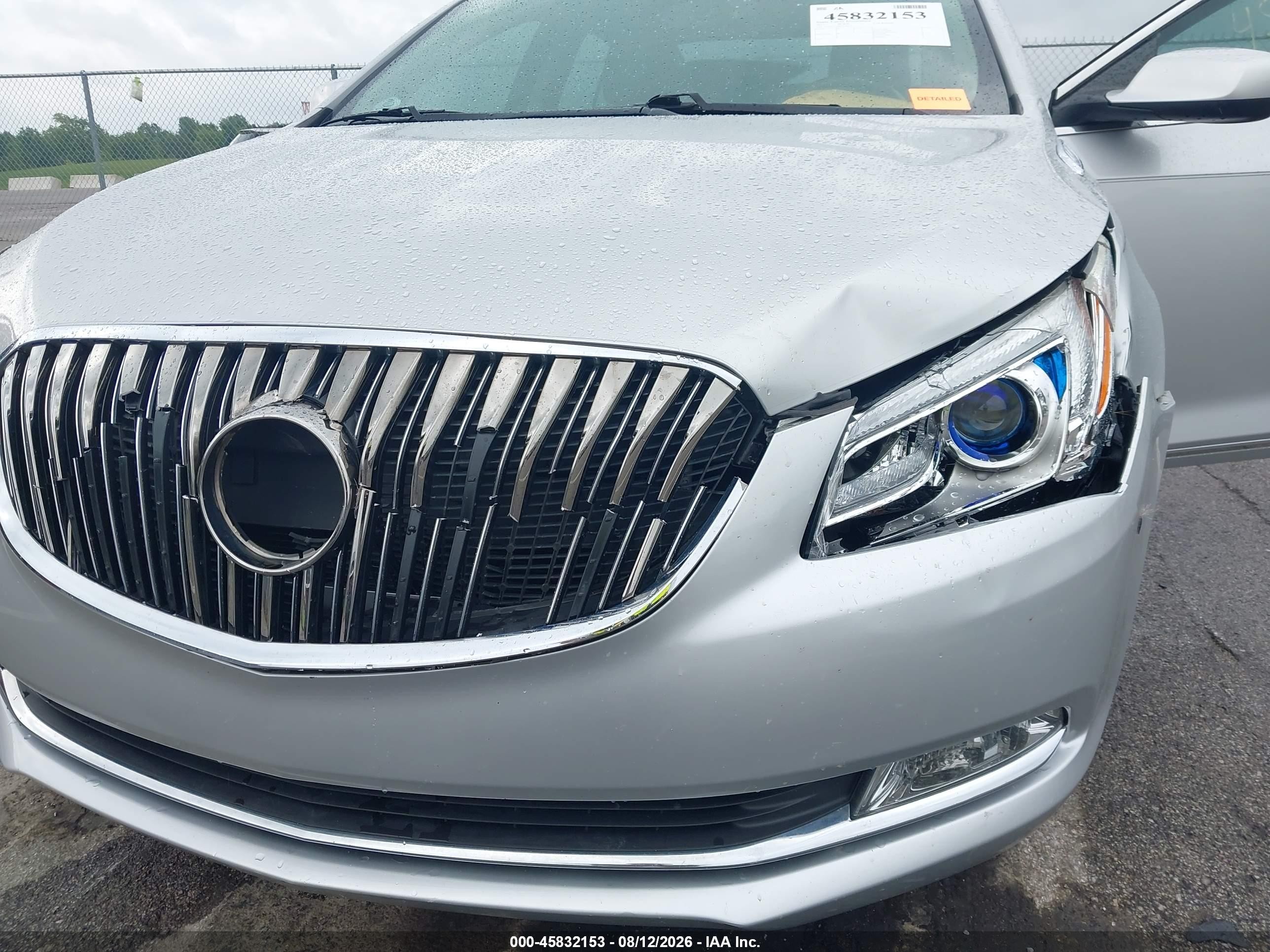 2015 Buick Lacrosse   Silver vin: 1G4GA5G36FF154075