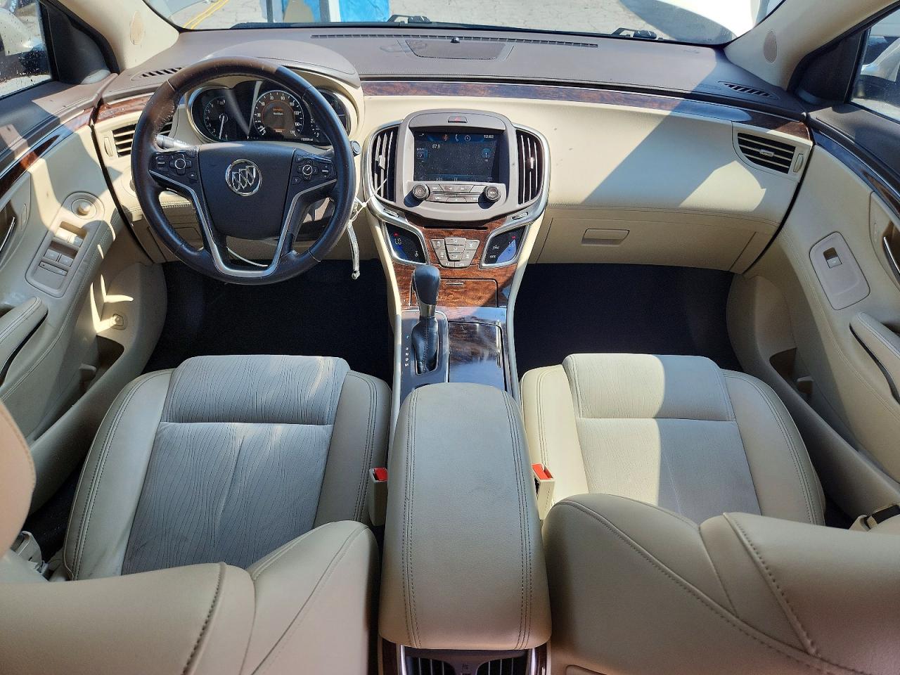2014 Buick Lacrosse Бежевый vin: 1G4GA5G38EF146817