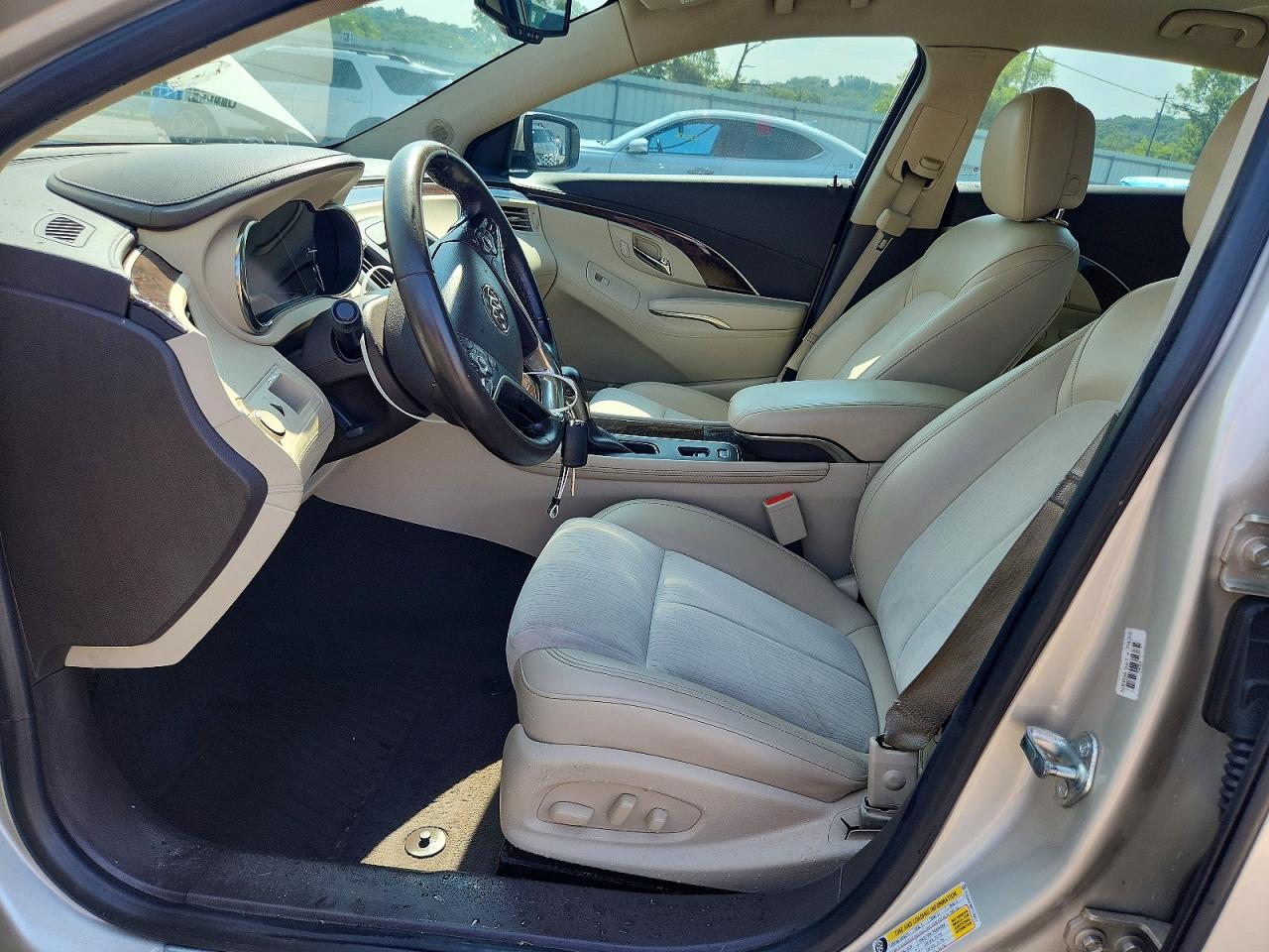 2014 Buick Lacrosse Бежевый vin: 1G4GA5G38EF146817