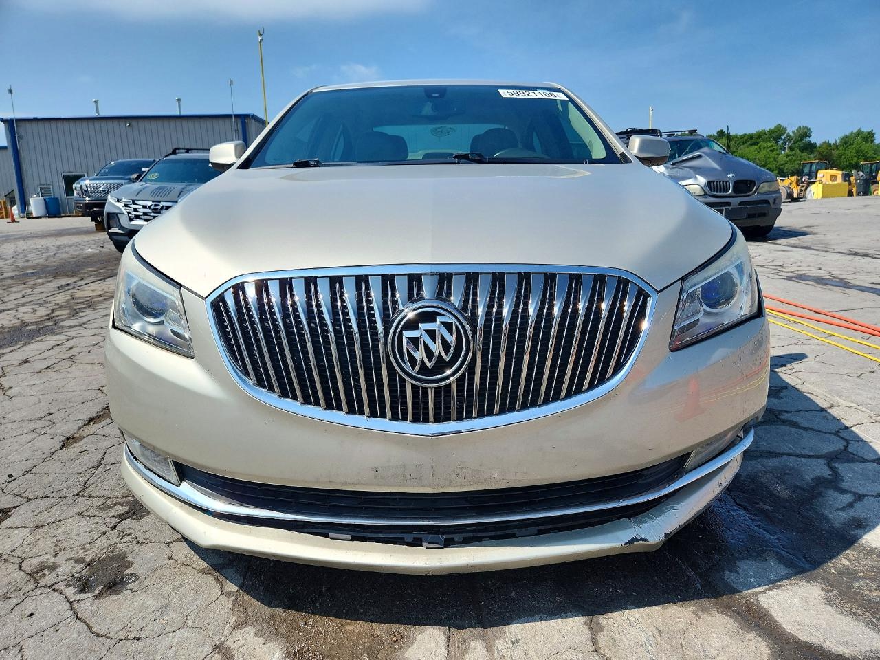2014 Buick Lacrosse Бежевый vin: 1G4GA5G38EF146817