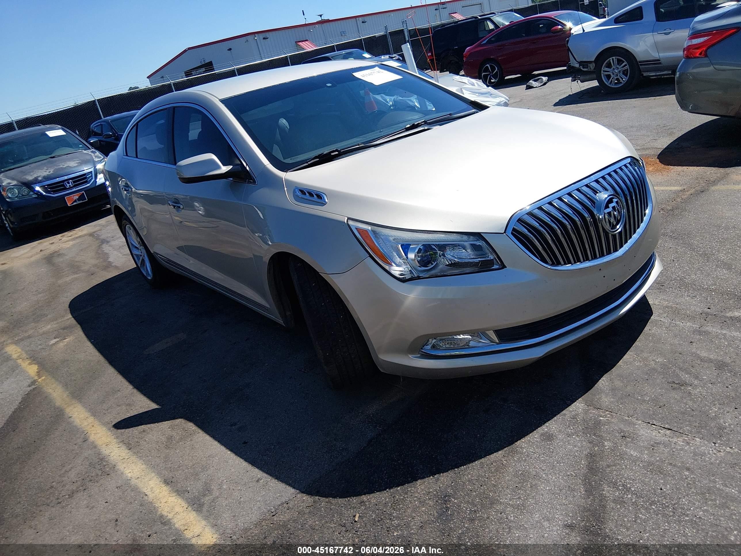 2015 Buick Lacrosse   Gold vin: 1G4GA5G38FF157236
