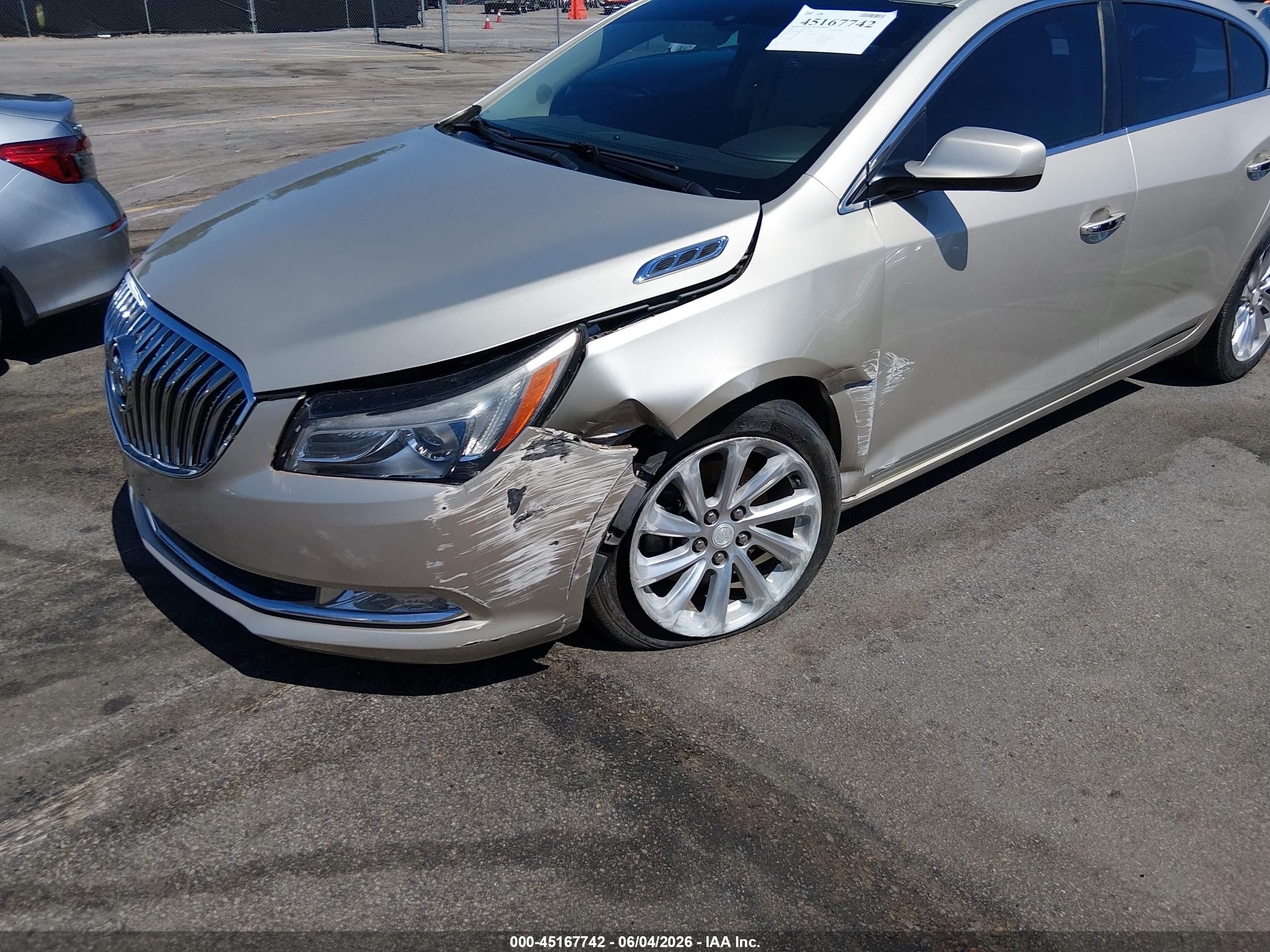 2015 Buick Lacrosse   Gold vin: 1G4GA5G38FF157236