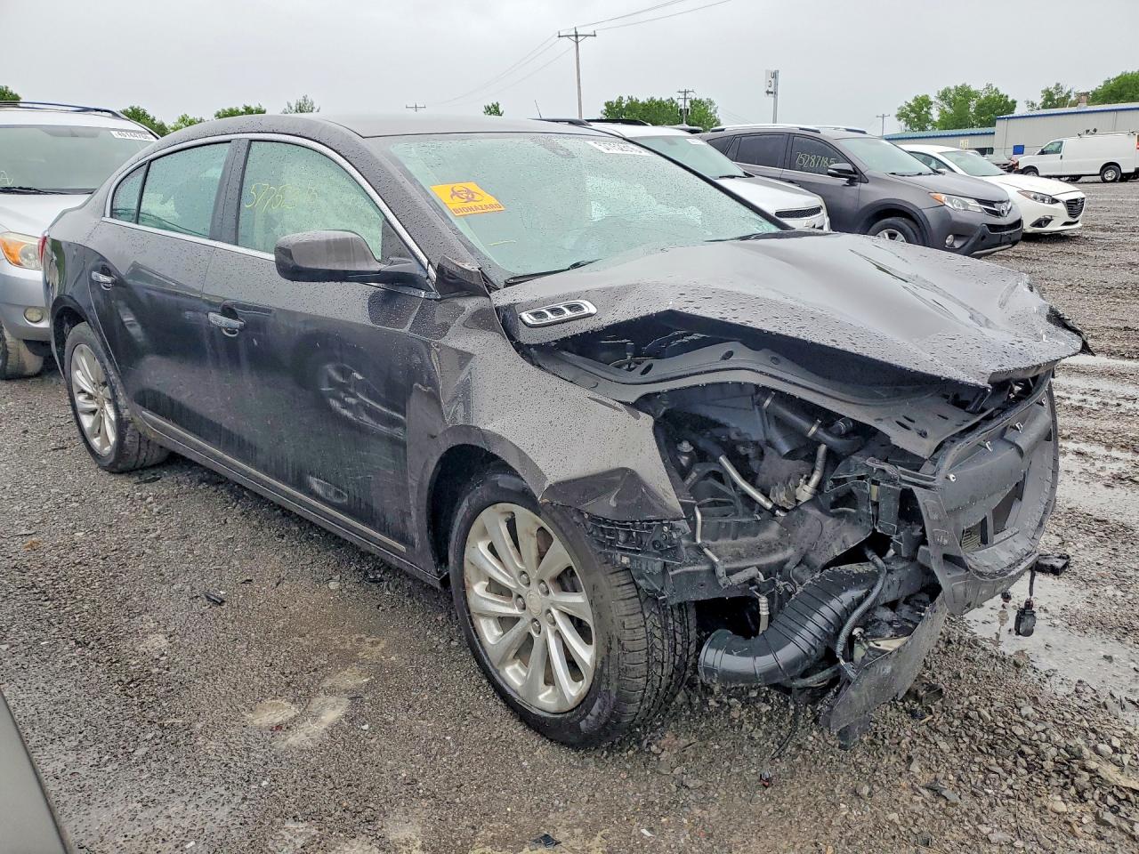2014 Buick Lacrosse Black vin: 1G4GA5G3XEF138394
