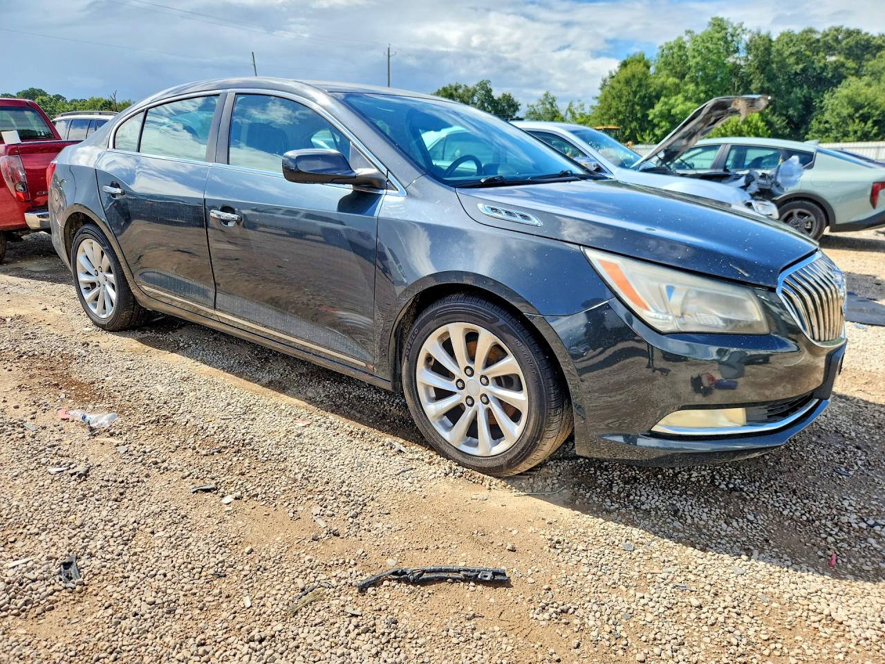 2014 Buick Lacrosse Gray vin: 1G4GA5G3XEF295651