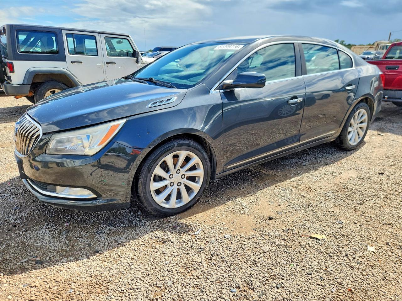 2014 Buick Lacrosse Gray vin: 1G4GA5G3XEF295651