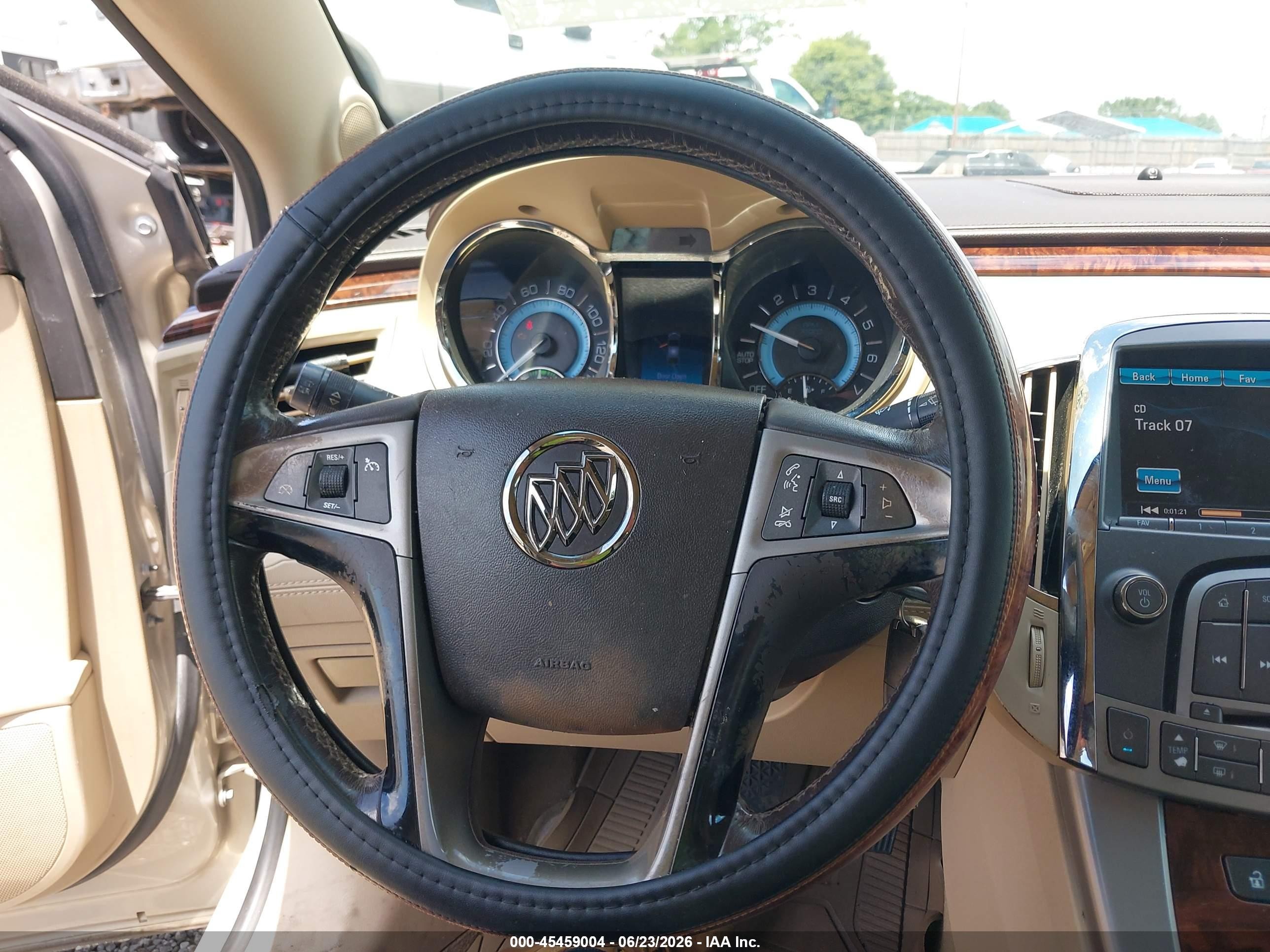 2012 Buick Lacrosse   Beige vin: 1G4GA5GR6CF314634