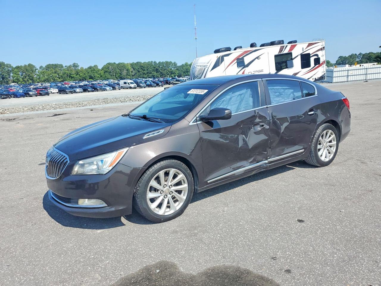 2014 Buick Lacrosse Коричневый vin: 1G4GA5GR6EF137909