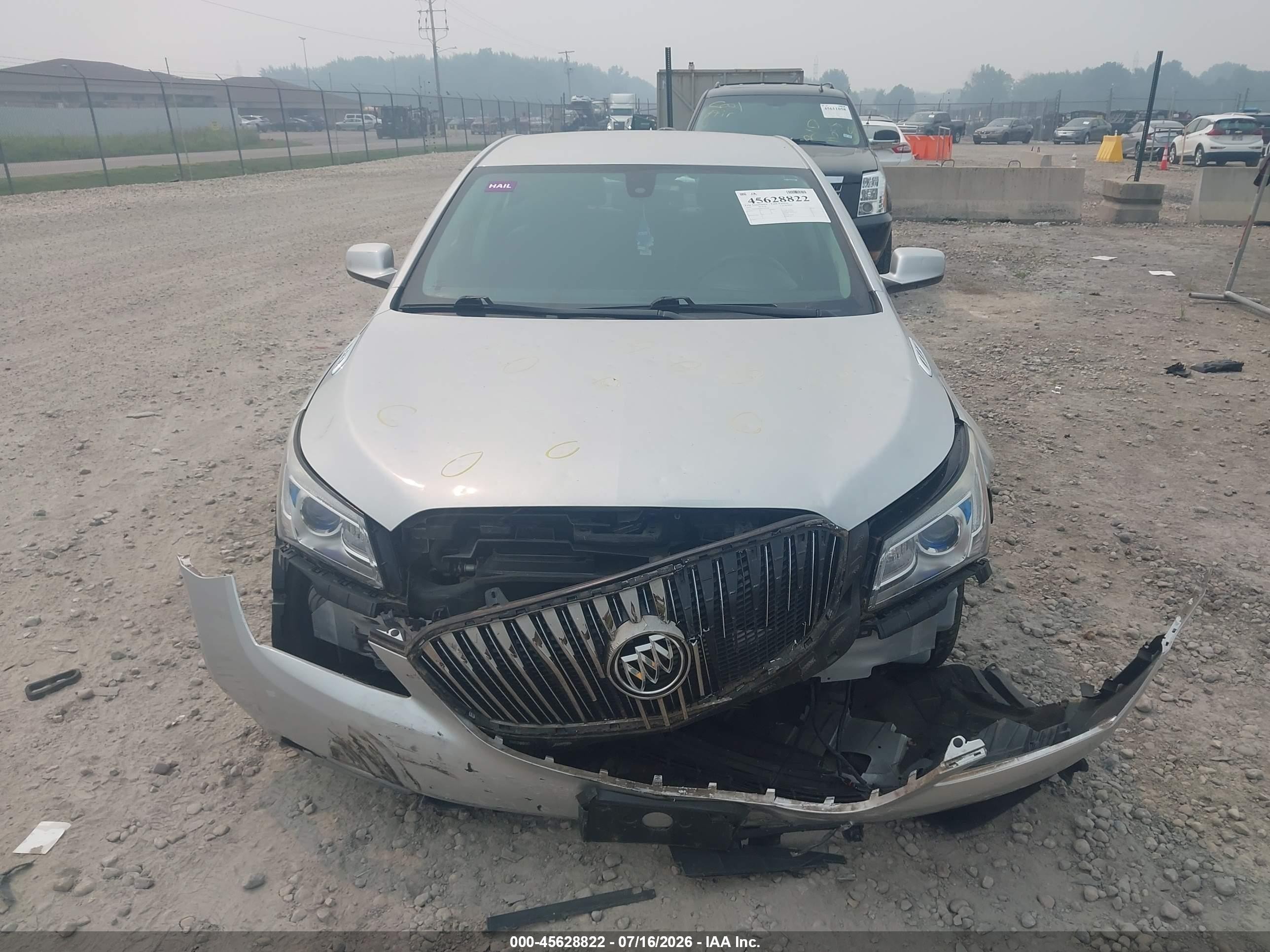 2014 Buick Lacrosse   Silver vin: 1G4GA5GR8EF165548