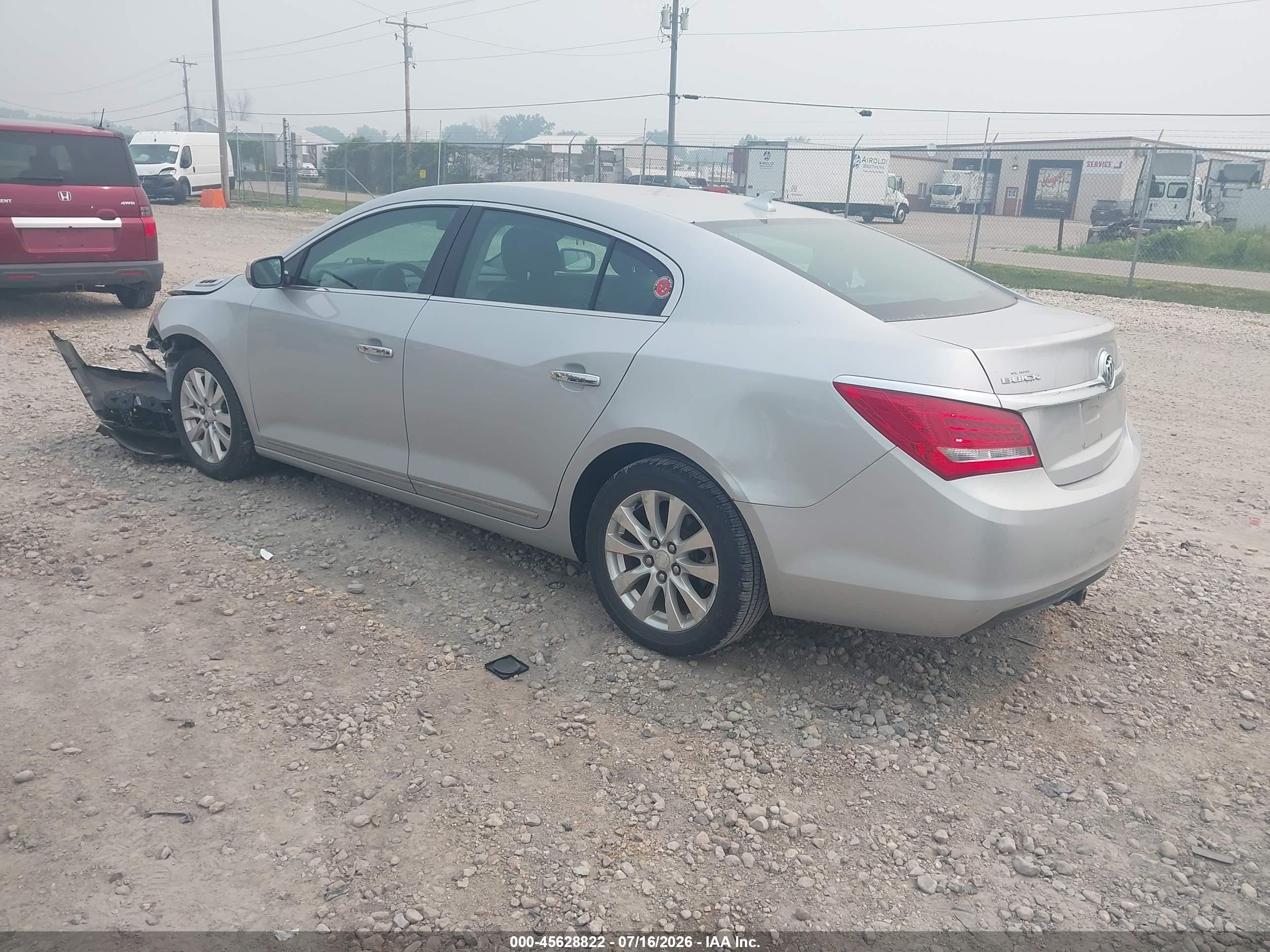 2014 Buick Lacrosse   Silver vin: 1G4GA5GR8EF165548