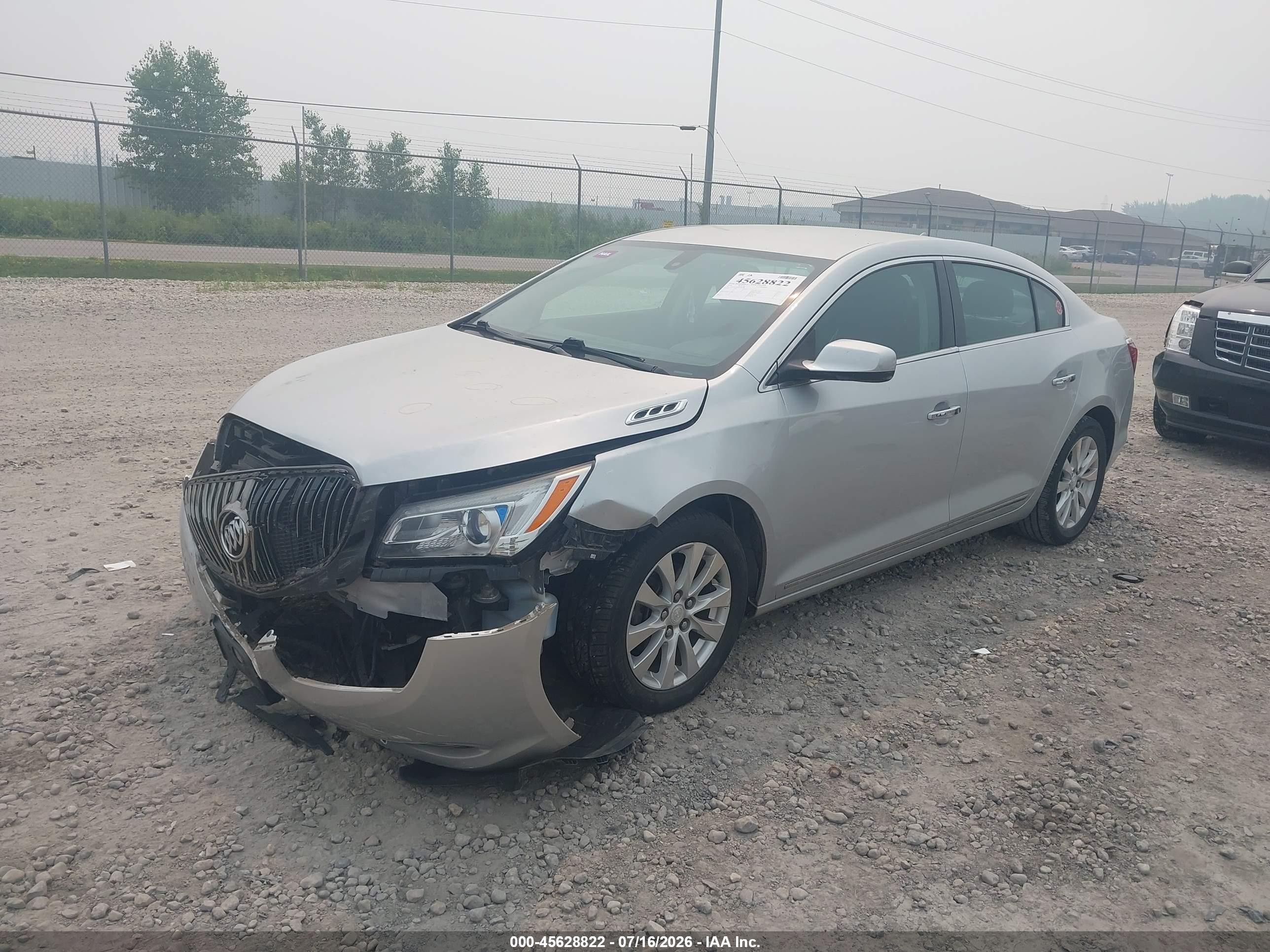 2014 Buick Lacrosse   Silver vin: 1G4GA5GR8EF165548