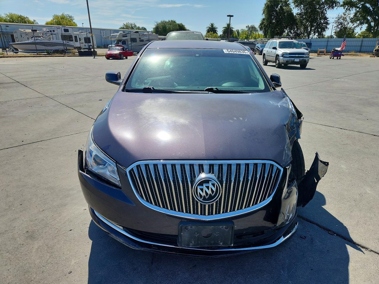 2015 Buick Lacrosse Purple vin: 1G4GA5GR9FF192565