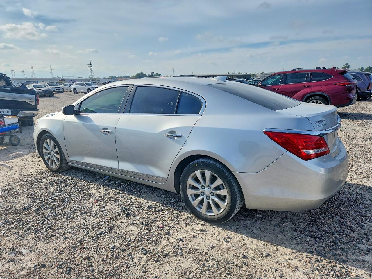 2015 Buick Lacrosse Silver vin: 1G4GA5GRXFF189092