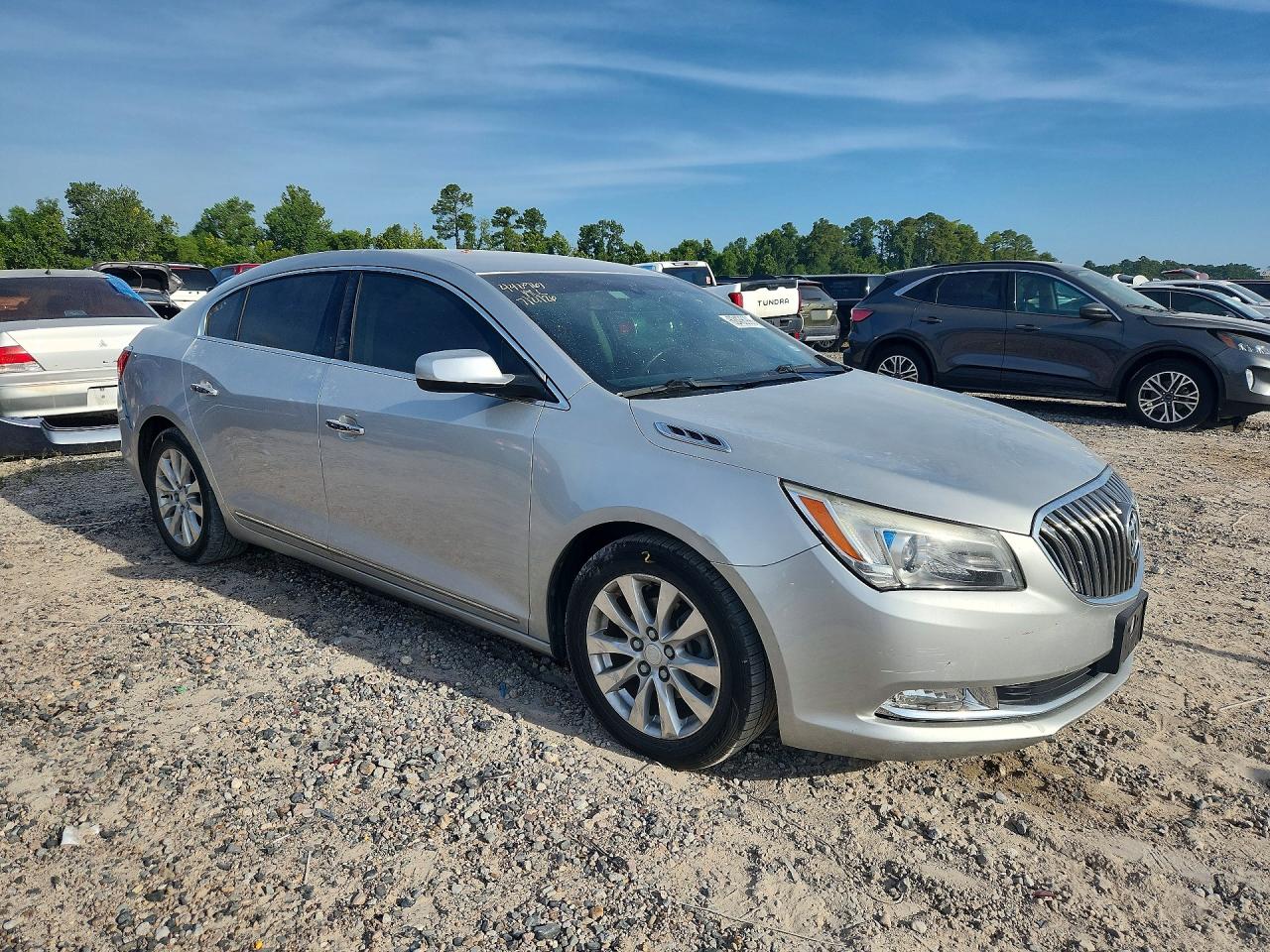 2015 Buick Lacrosse Silver vin: 1G4GA5GRXFF189092