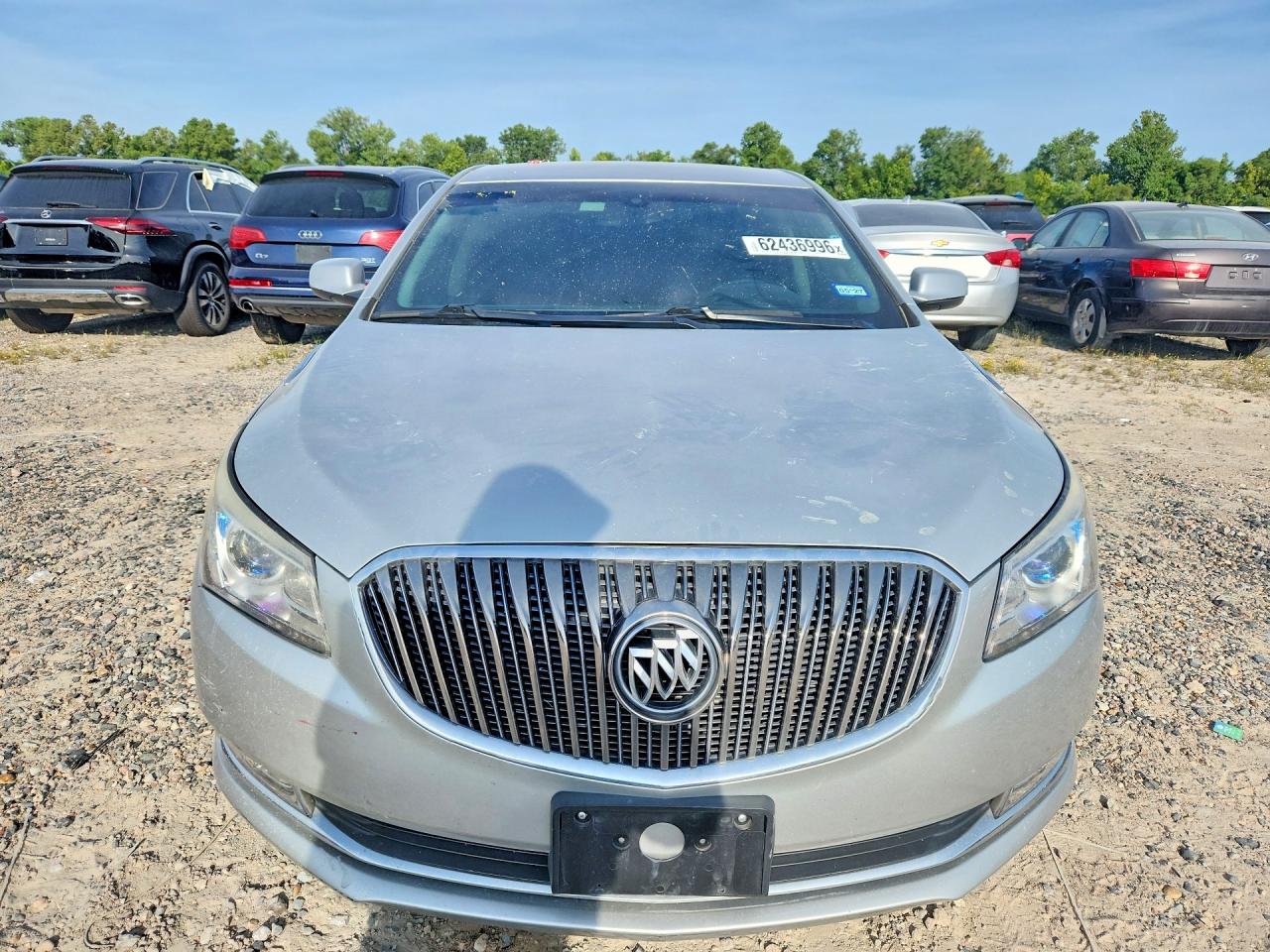 2015 Buick Lacrosse Silver vin: 1G4GA5GRXFF189092