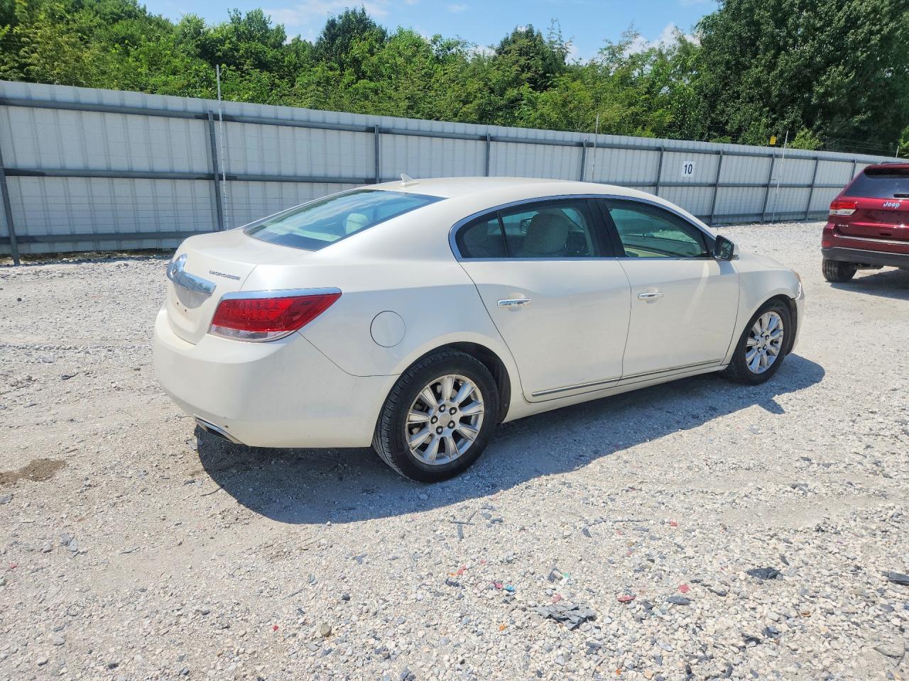 2012 Buick Lacrosse Convenience Beige vin: 1G4GB5E39CF140702