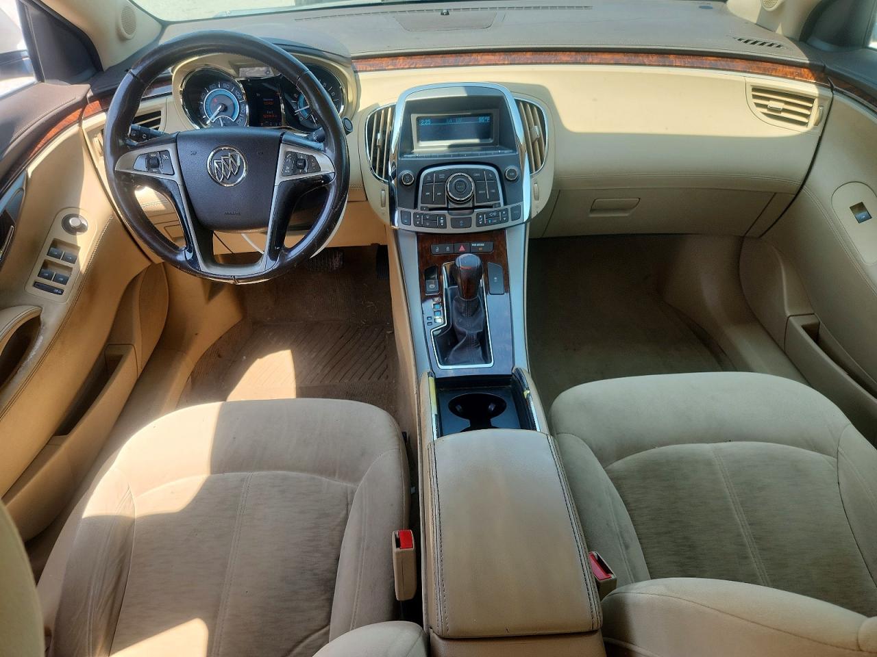 2012 Buick Lacrosse Convenience Beige vin: 1G4GB5E39CF140702
