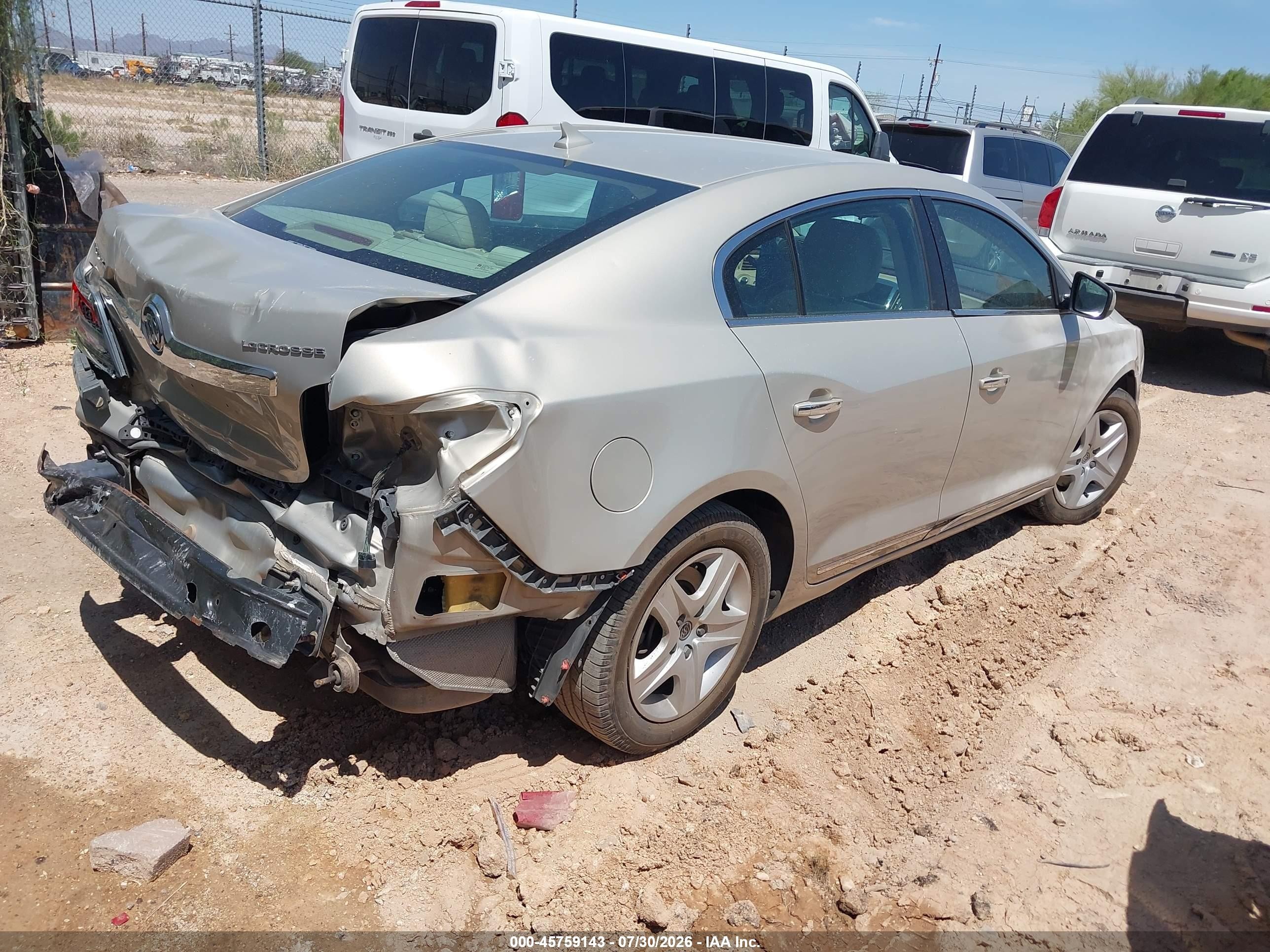2010 Buick Lacrosse Cx Золотой vin: 1G4GB5EG2AF246280