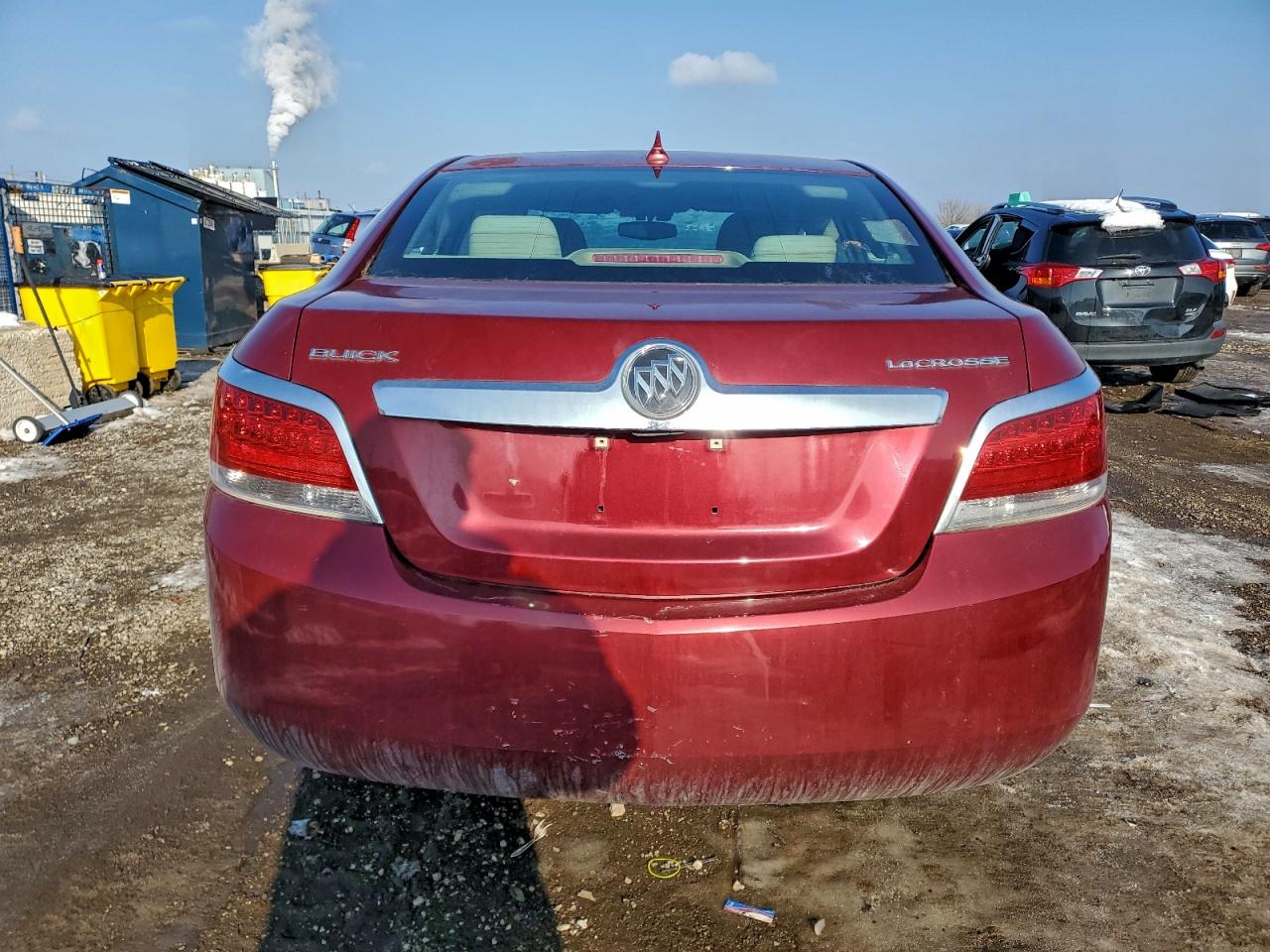 2010 Buick Lacrosse Cx Red vin: 1G4GB5EG2AF250684