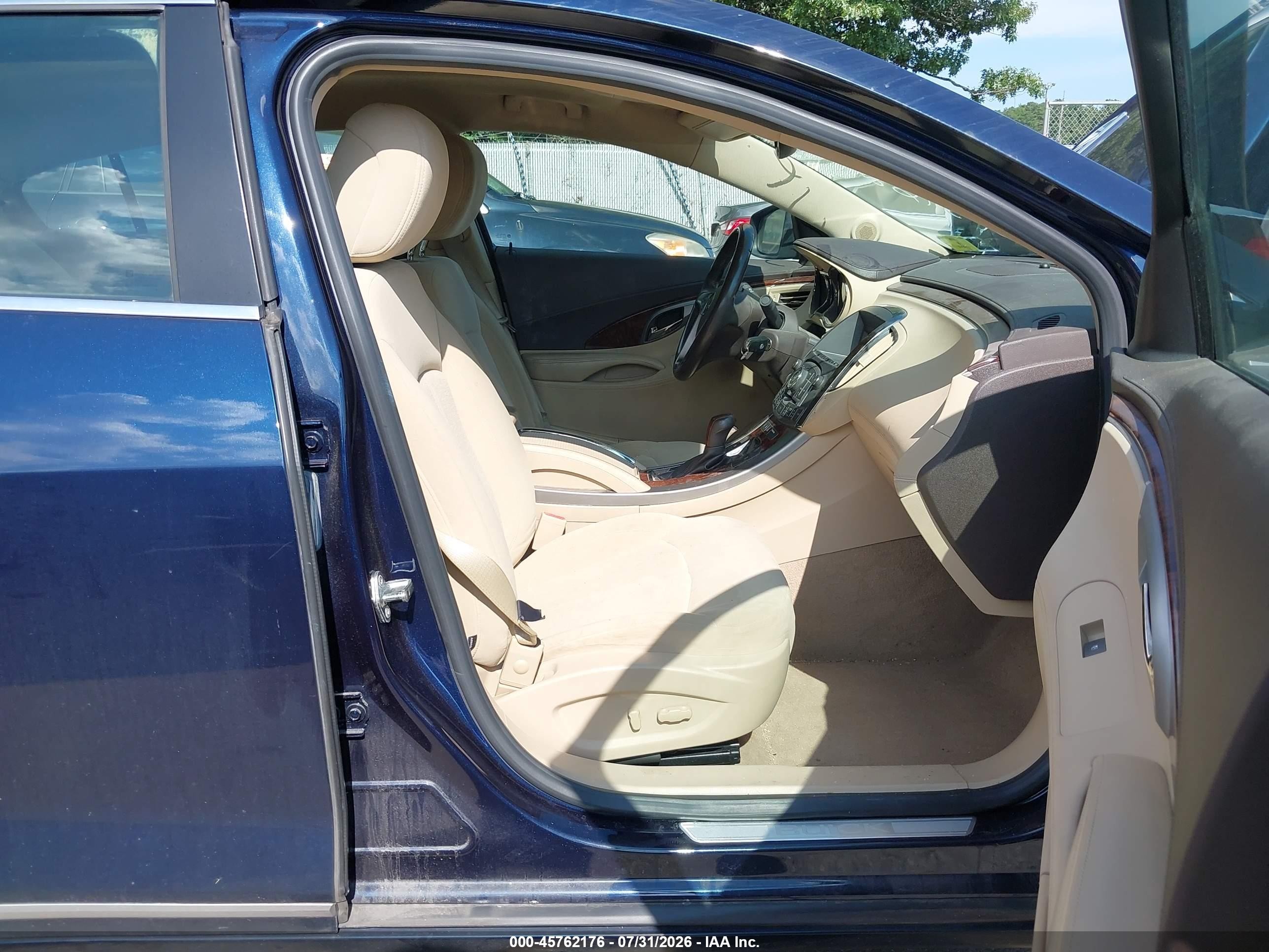 2010 Buick Lacrosse Cx Dark Blue vin: 1G4GB5EG5AF129261