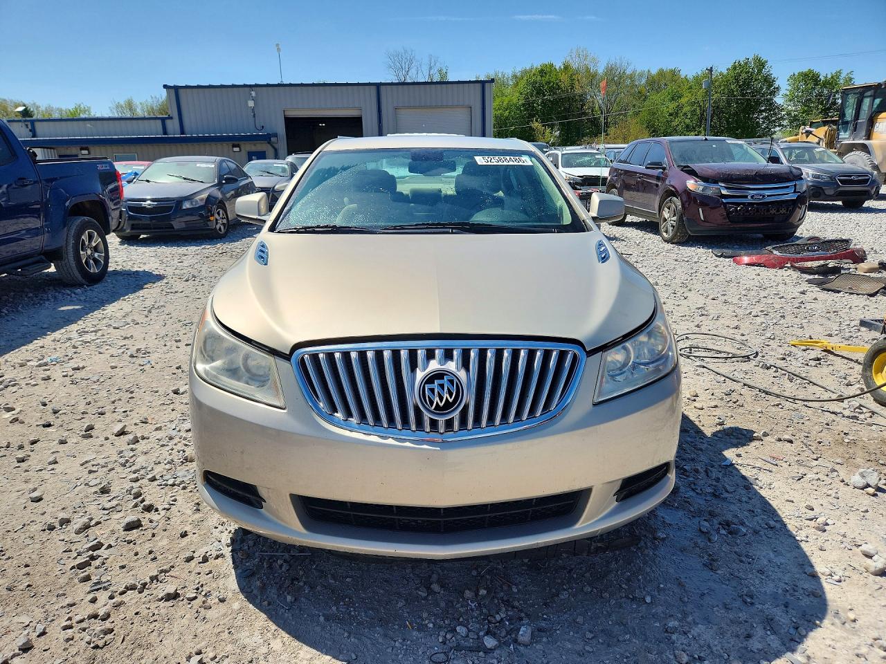 2010 Buick Lacrosse Cx Beige vin: 1G4GB5EG6AF295577