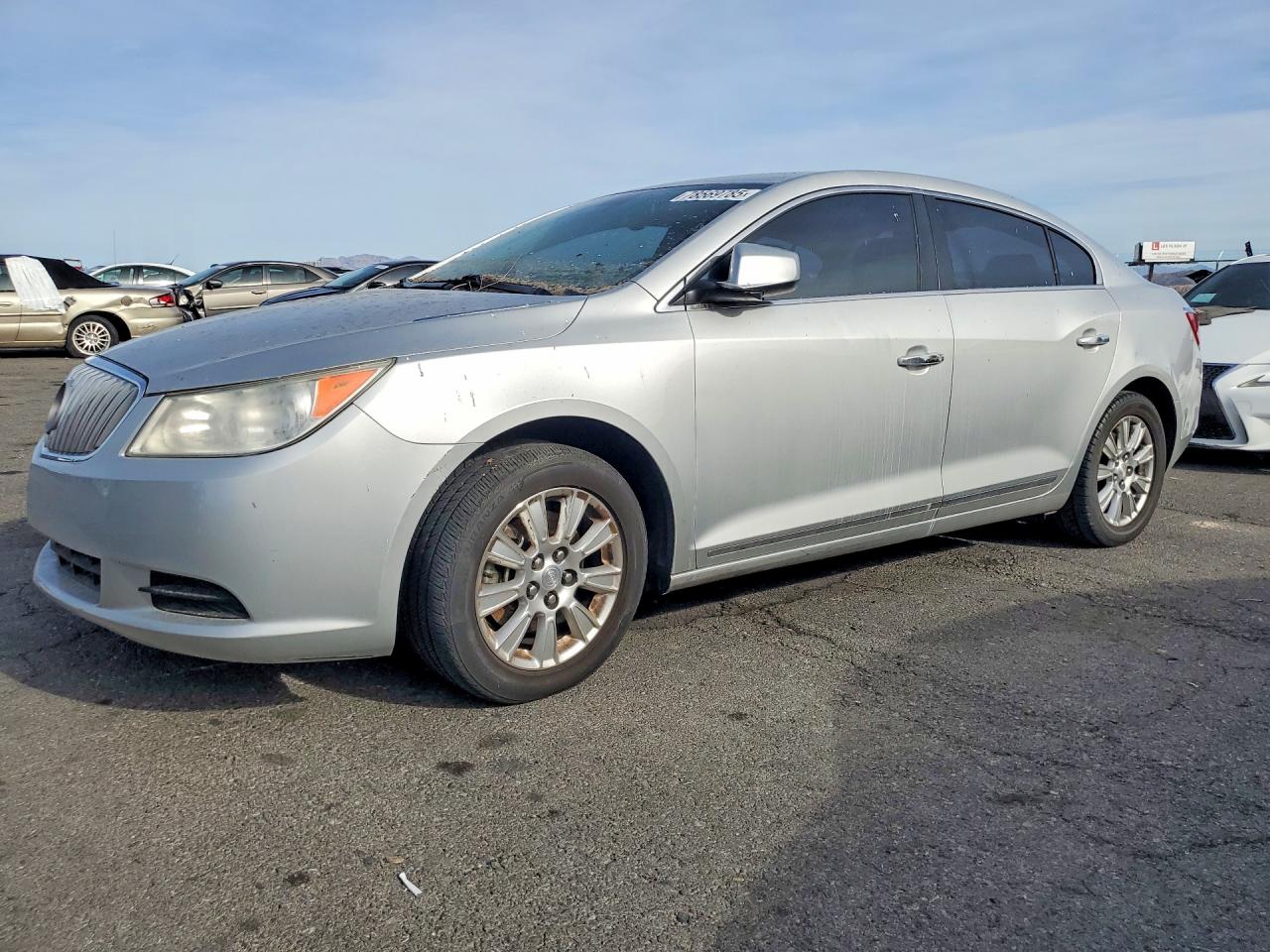 2010 Buick Lacrosse Cx Silver vin: 1G4GB5EG9AF272777