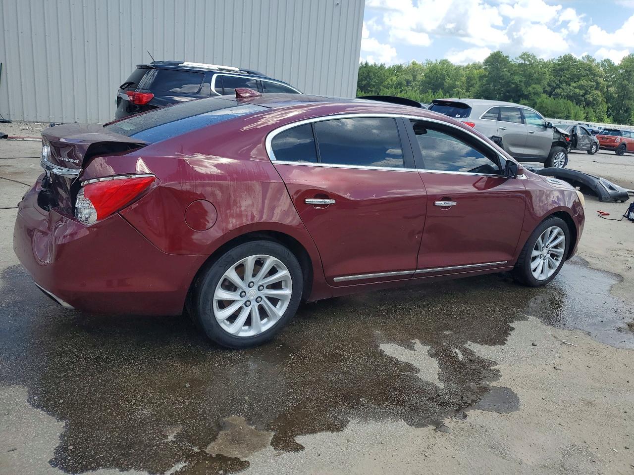 2015 Buick Lacrosse Burgundy vin: 1G4GB5G30FF173492