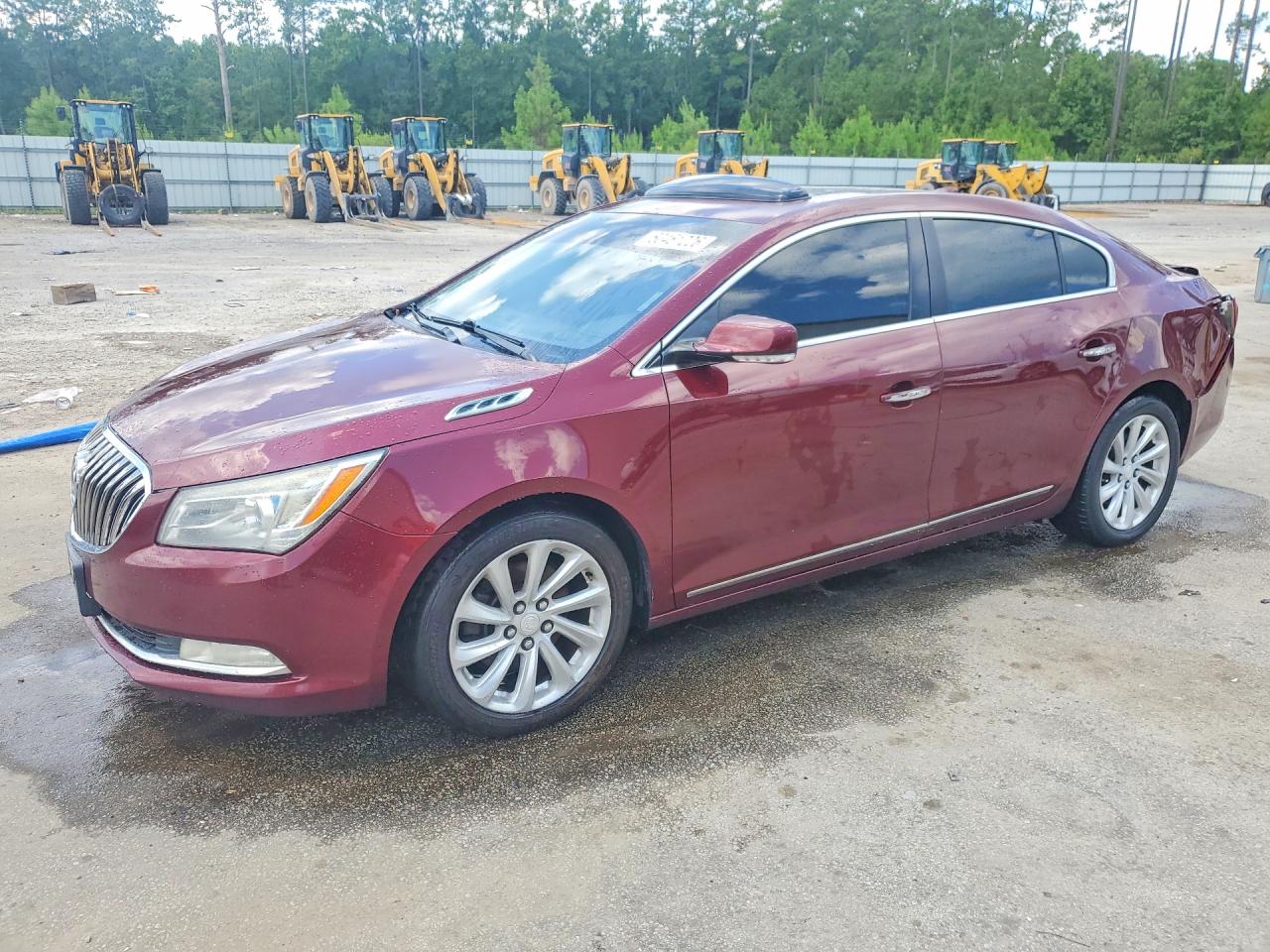 2015 Buick Lacrosse Burgundy vin: 1G4GB5G30FF173492