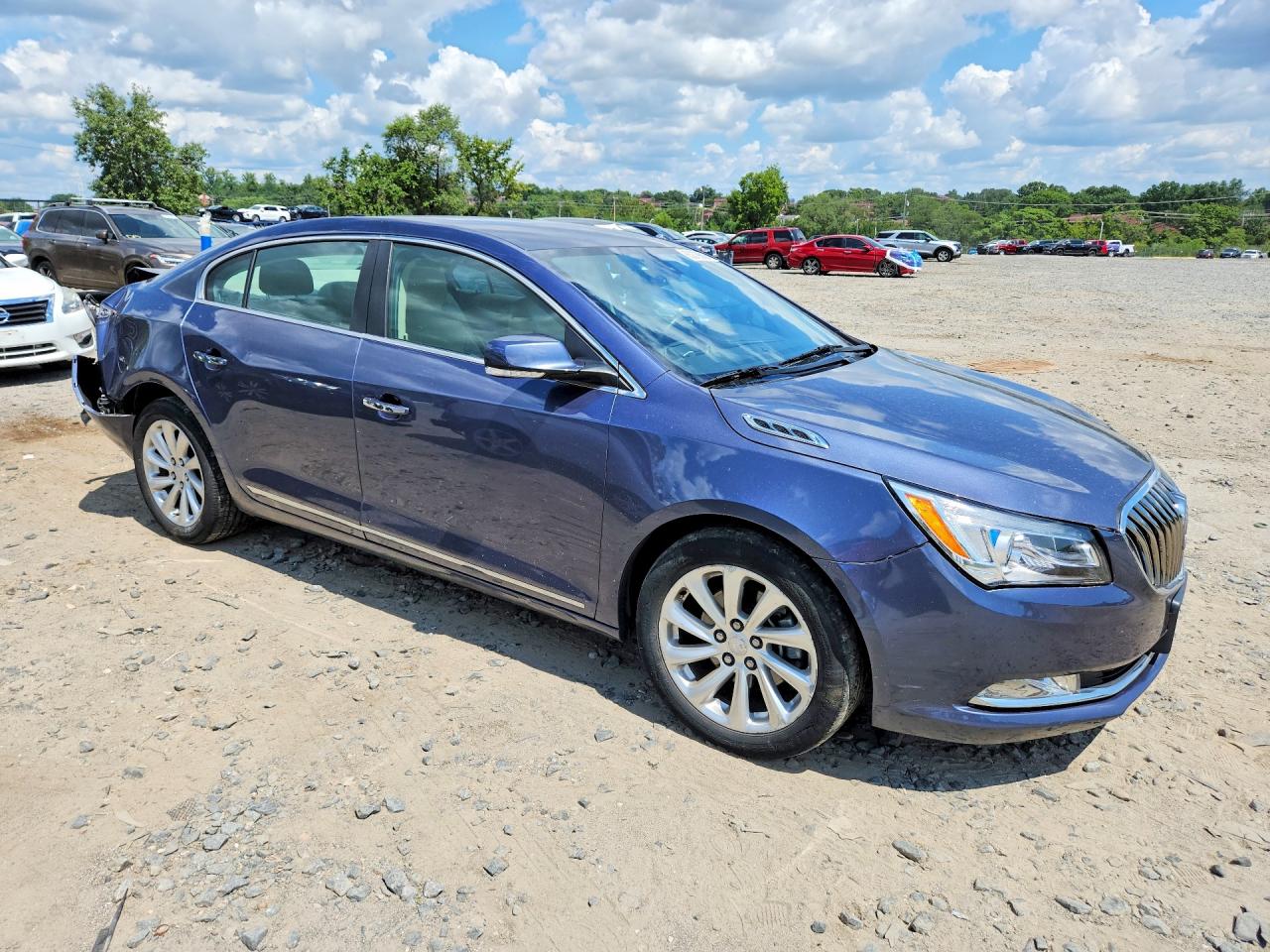 2015 Buick Lacrosse Blue vin: 1G4GB5G30FF203221