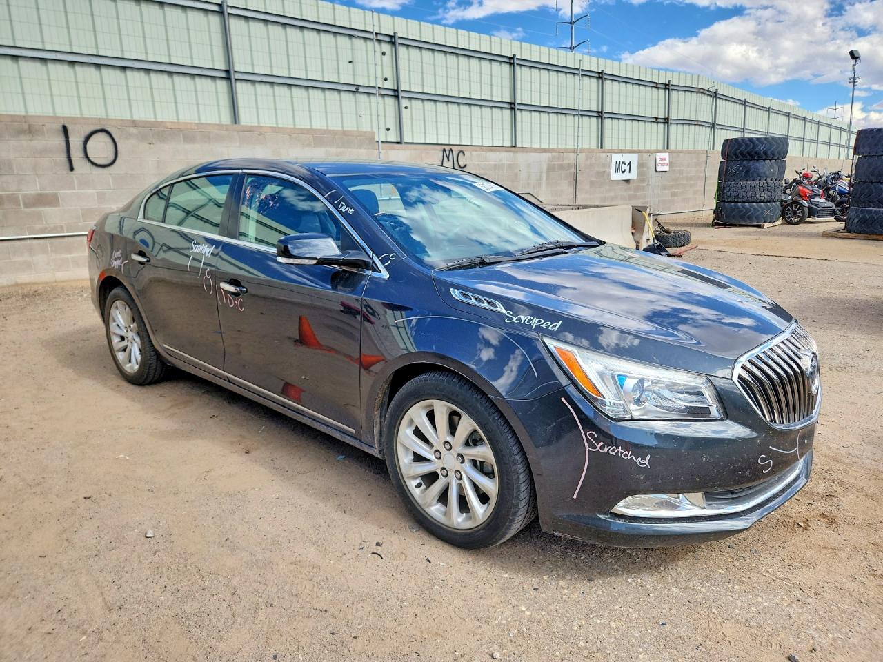 2015 Buick Lacrosse Charcoal vin: 1G4GB5G31FF268398
