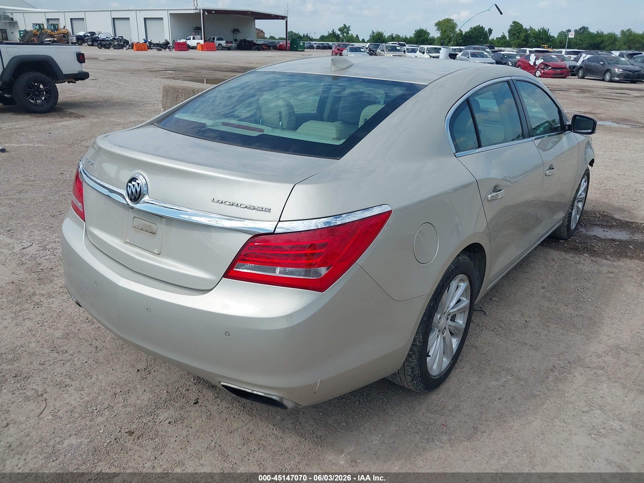 2015 Buick Lacrosse Leather Tan vin: 1G4GB5G31FF326655