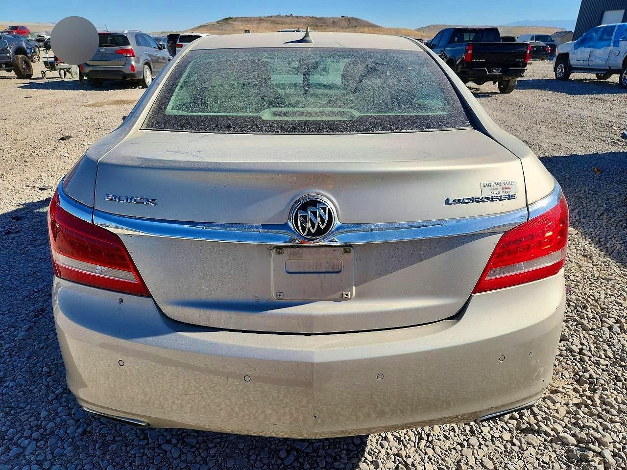 2014 Buick Lacrosse Beige vin: 1G4GB5G32EF248353
