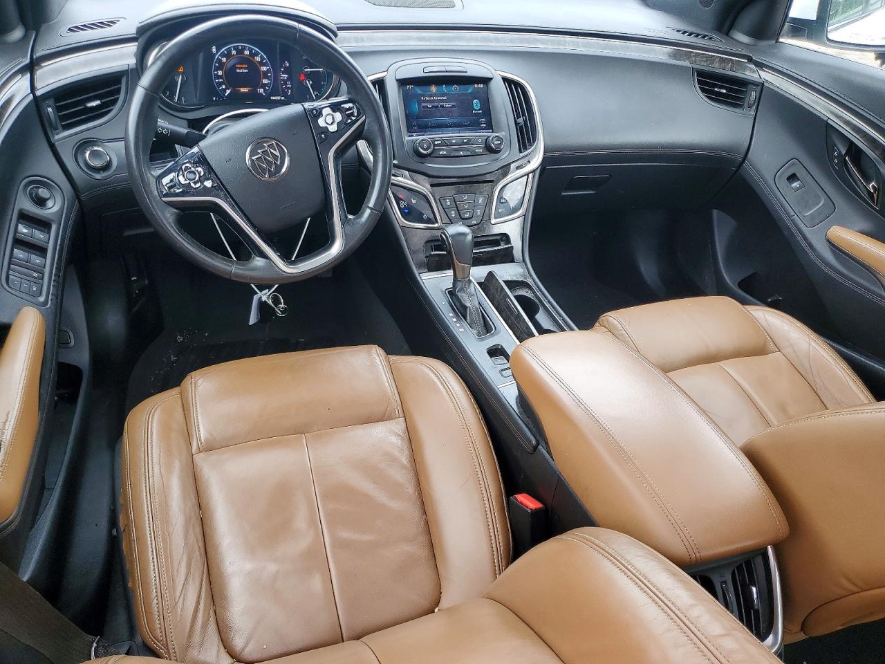 2015 Buick Lacrosse White vin: 1G4GB5G32FF129607