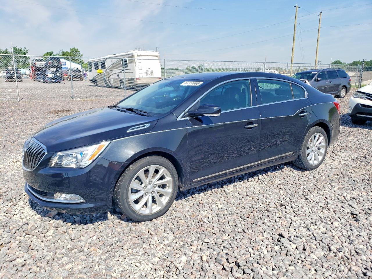 2015 Buick Lacrosse Black vin: 1G4GB5G32FF136279