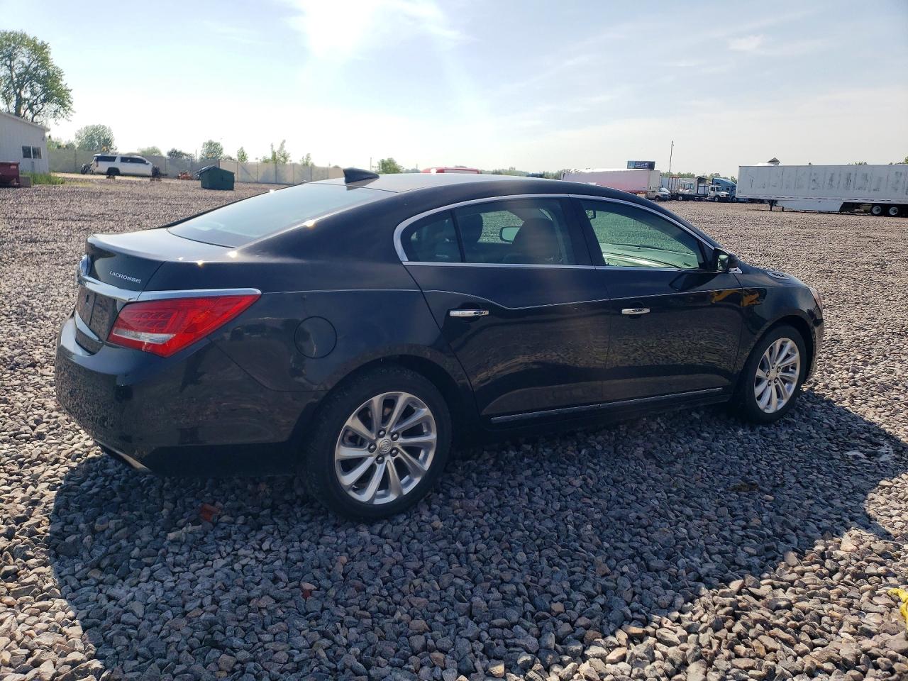 2015 Buick Lacrosse Black vin: 1G4GB5G32FF136279