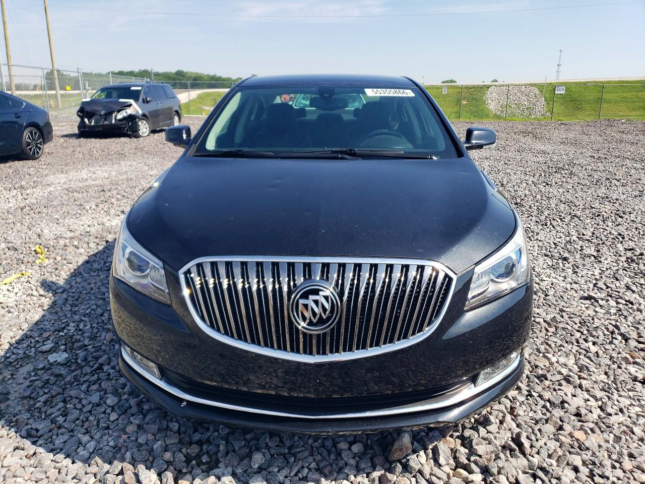 2015 Buick Lacrosse Black vin: 1G4GB5G32FF136279