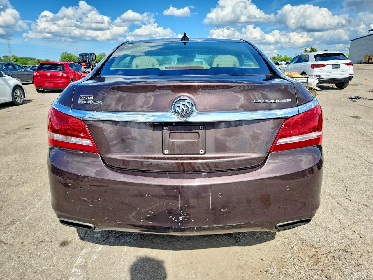 2015 Buick Lacrosse Maroon vin: 1G4GB5G32FF222661