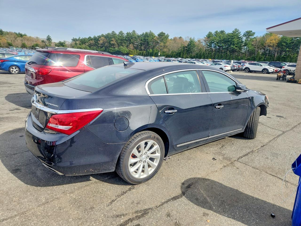 2015 Buick Lacrosse Black vin: 1G4GB5G32FF296307