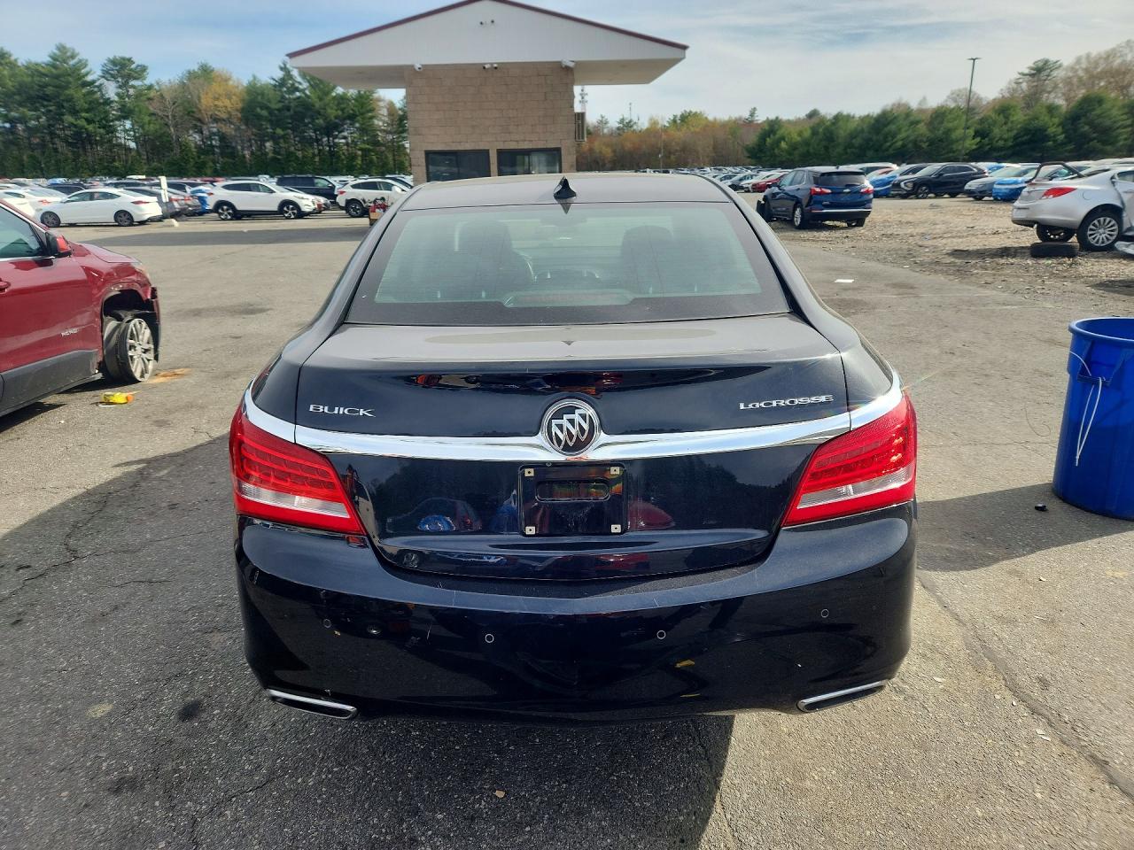 2015 Buick Lacrosse Black vin: 1G4GB5G32FF296307