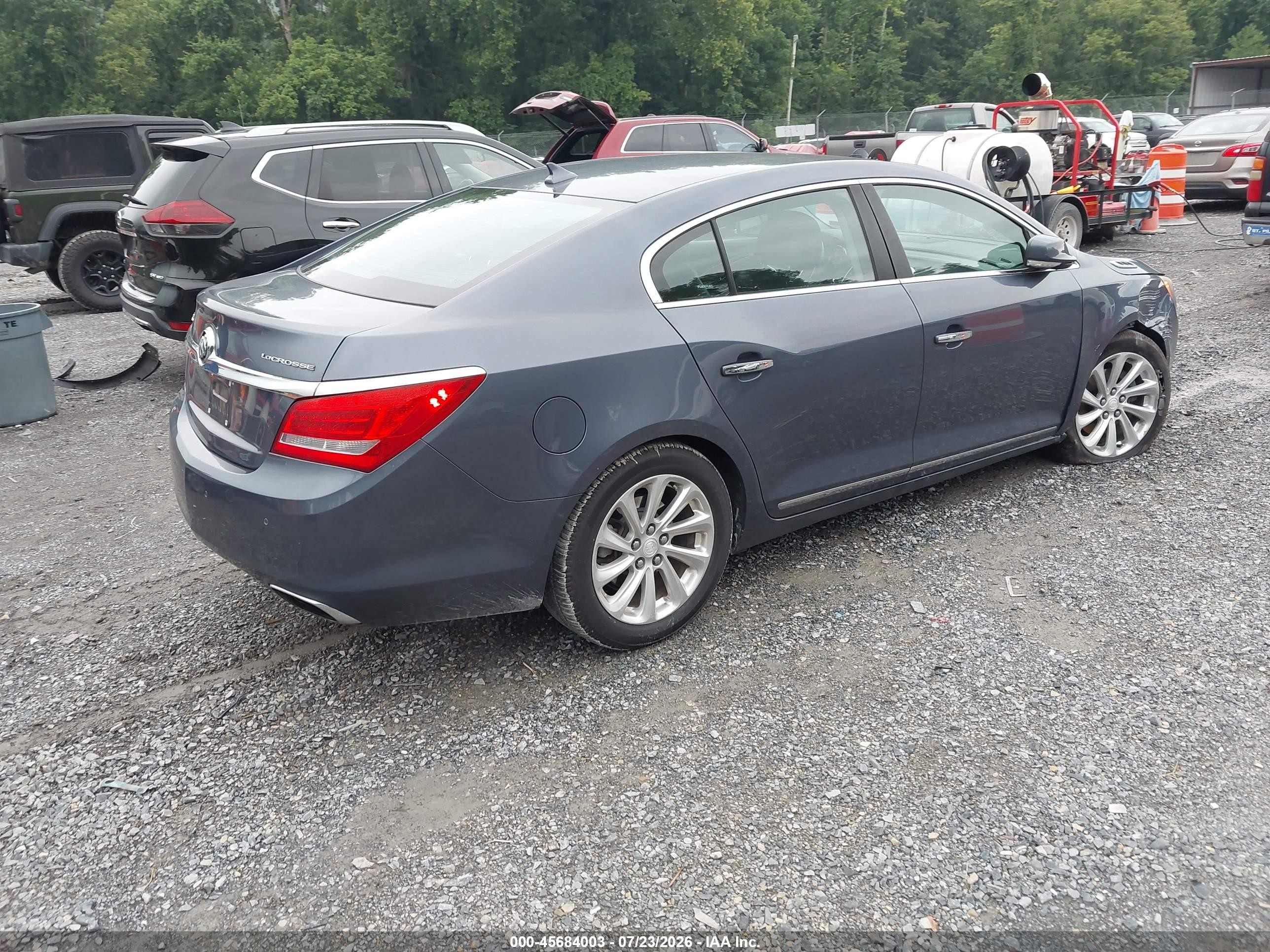 2014 Buick Lacrosse Leather Group Blue vin: 1G4GB5G33EF112815