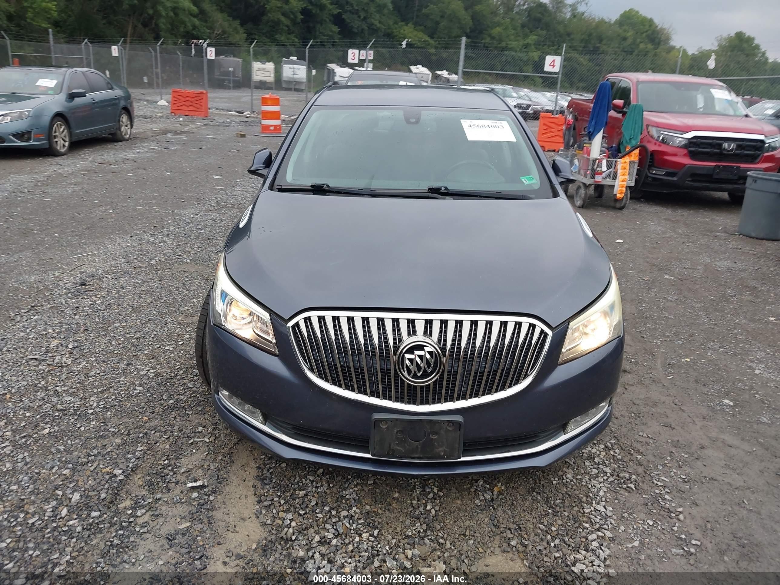 2014 Buick Lacrosse Leather Group Blue vin: 1G4GB5G33EF112815