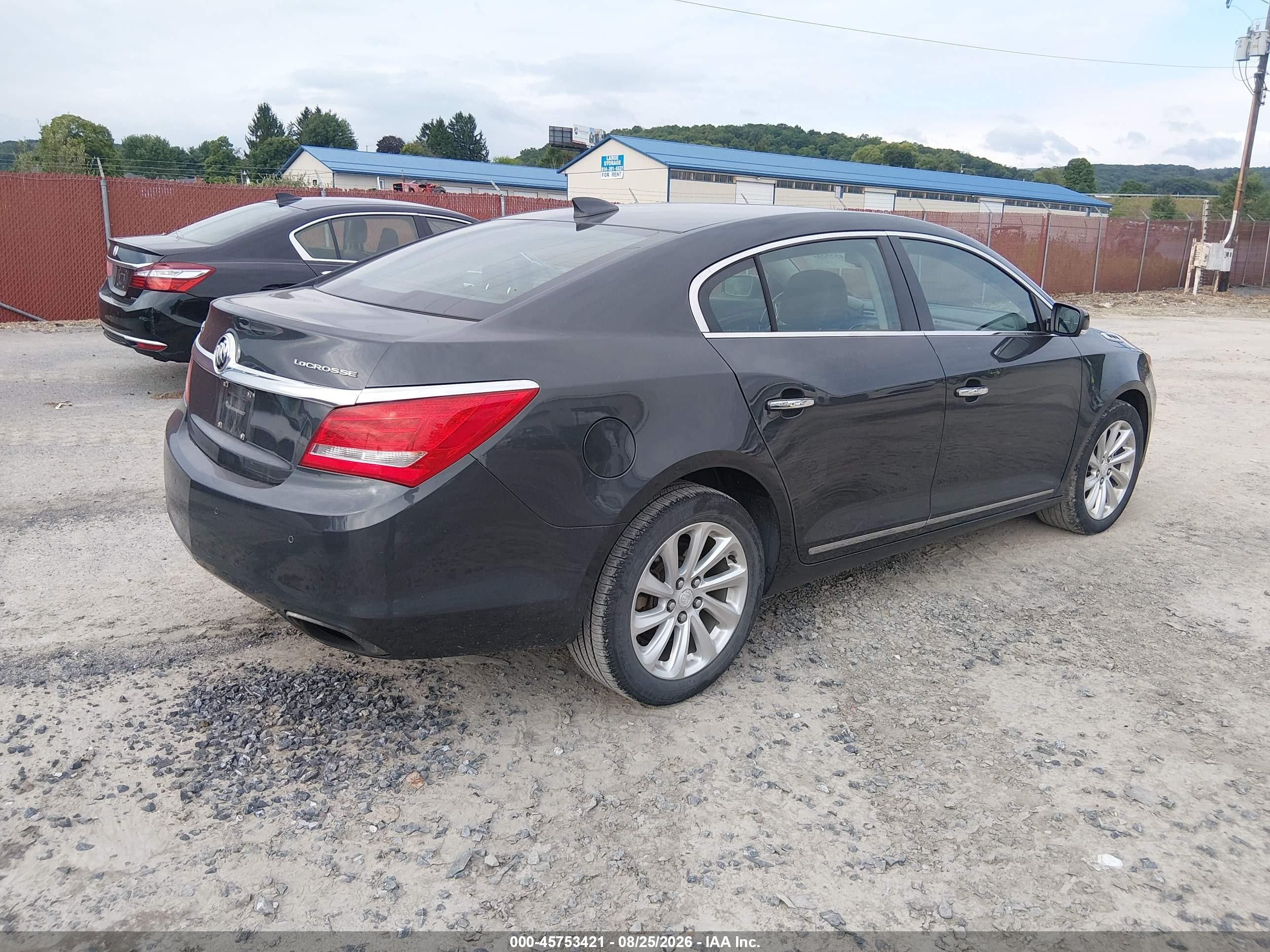 2015 Buick Lacrosse Leather Gray vin: 1G4GB5G33FF182364