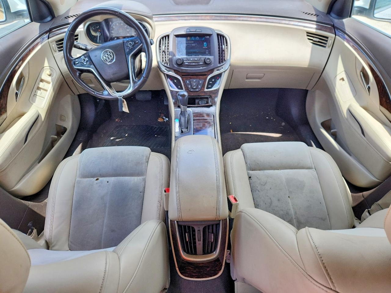 2015 Buick Lacrosse White vin: 1G4GB5G33FF328858